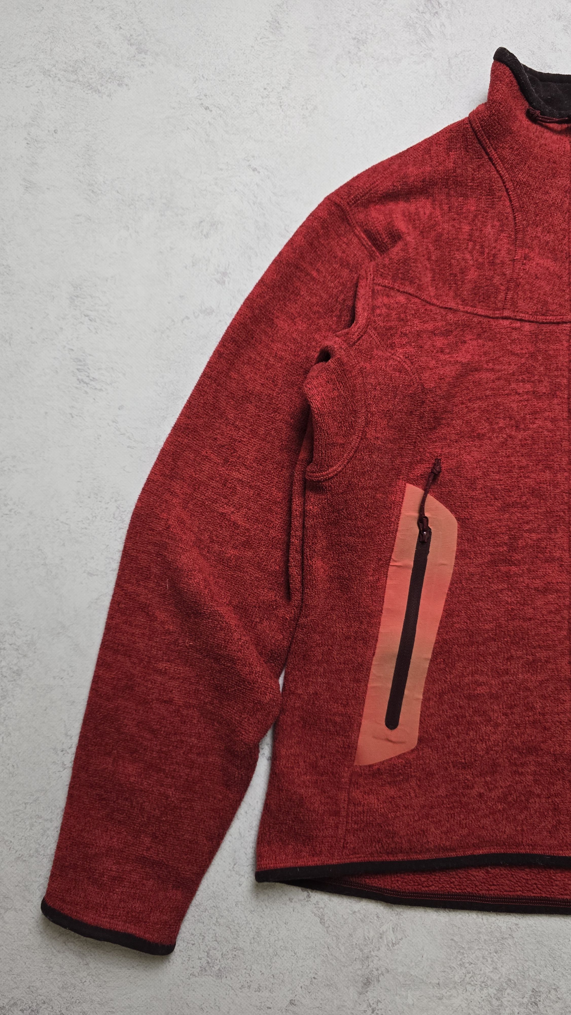 Arc'teryx Arc'teryx Covert Full Zip Knit Fleece Red Jacket Size M / US 6-8 / IT 42-44 - 9 Thumbnail