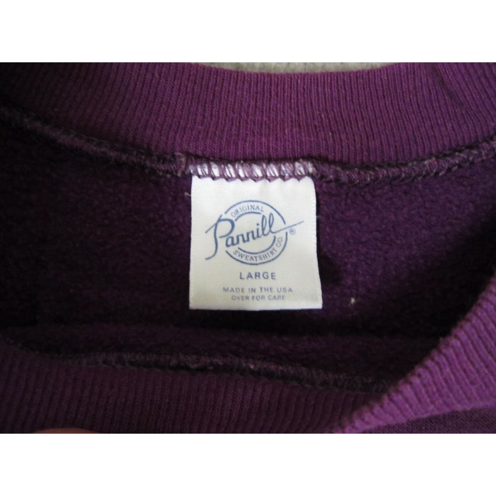 Vintage VINTAGE Koala Sweatshirt Womens L Purple Pullover Crew Neck USA Made in USA Panhill 90s Bird Jungle Cat Cotton Polyester Fleece Regular Size L / US 10 / IT 46 - 5 Thumbnail