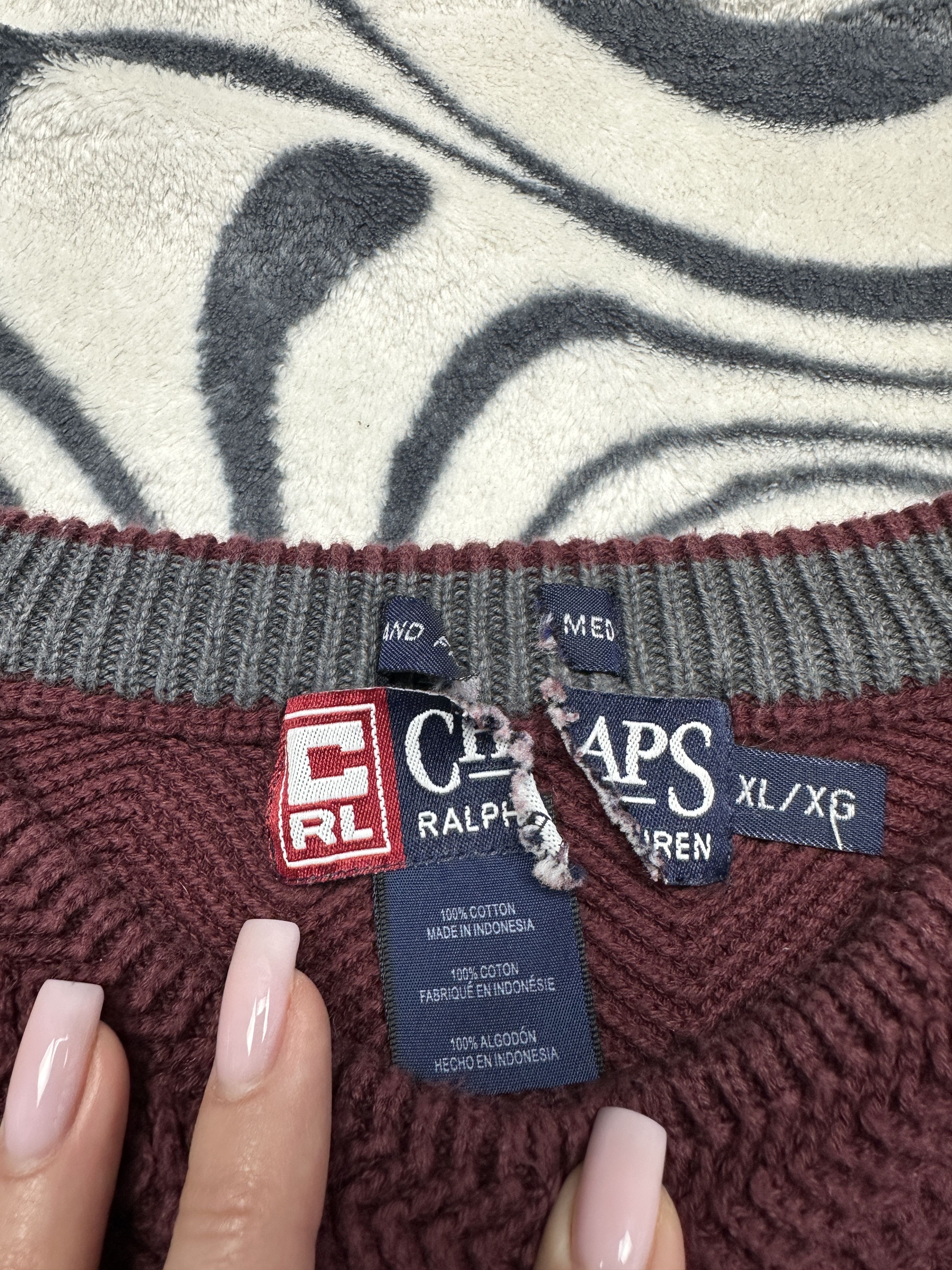 Chaps Ralph Lauren Chaps Polo Ralph Lauren Mens Crew Neck Sweater Size US XL / EU 56 / 4 - 4 Thumbnail