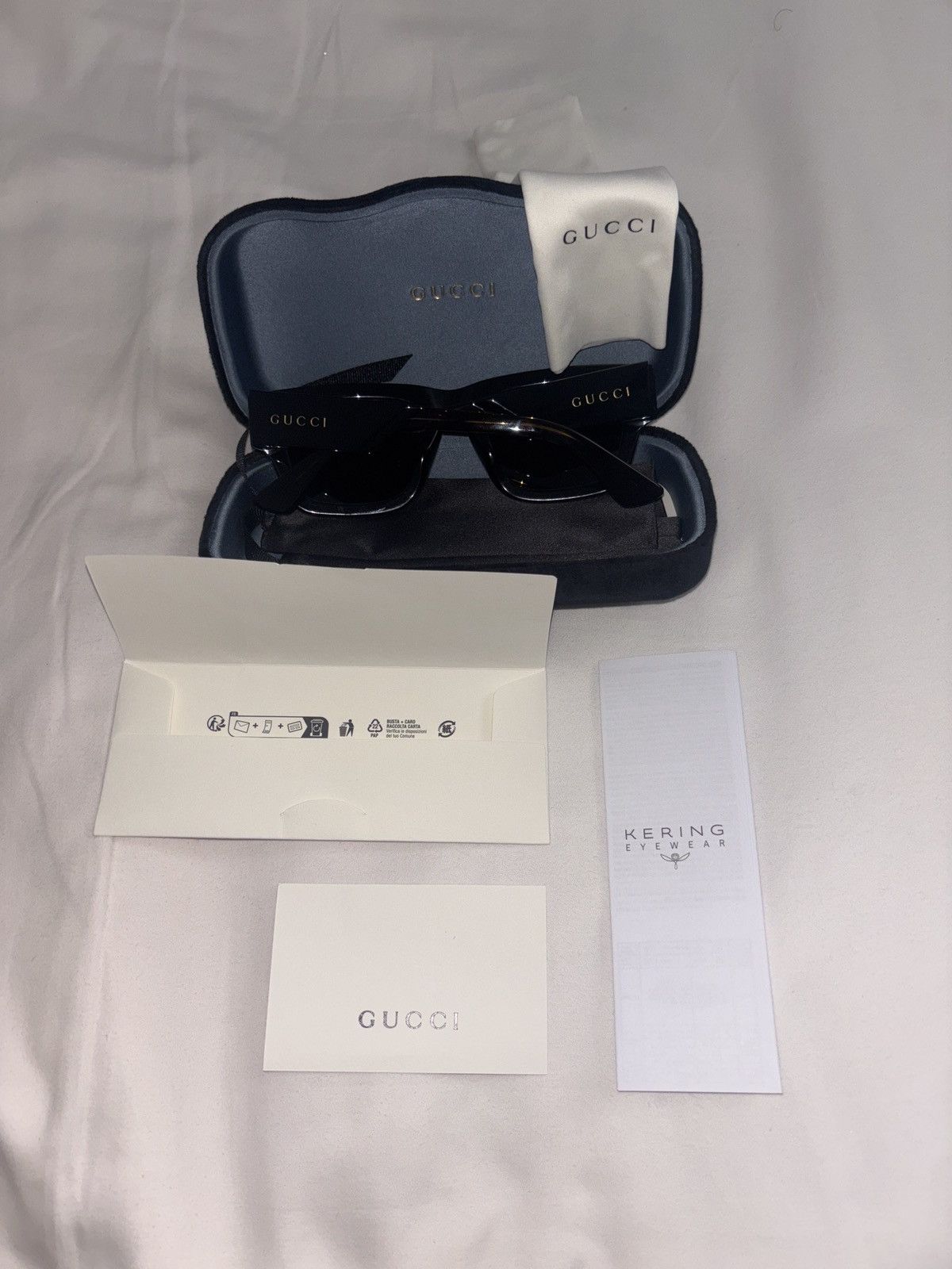 Gucci GUCCI MEN BLACK SUNGLASSES GG1668S Size ONE SIZE - 2 Thumbnail