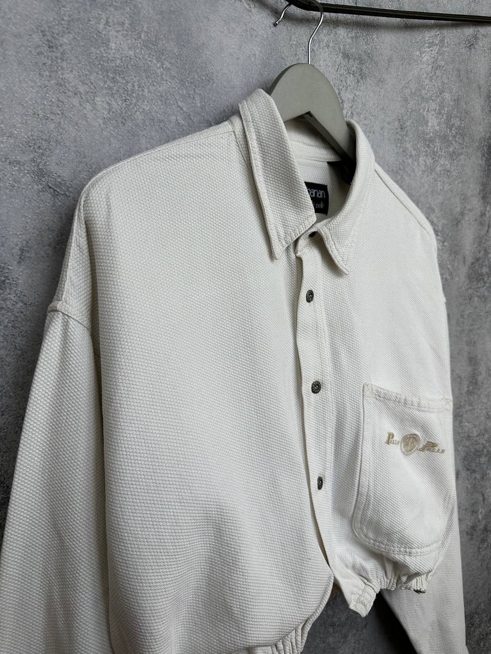 Marc Buchanan Pelle Pelle Marc Buchanan Cropped Waffle Cotton Jacket Y2K Size XL / US 12-14 / IT 48-50 - 3 Thumbnail