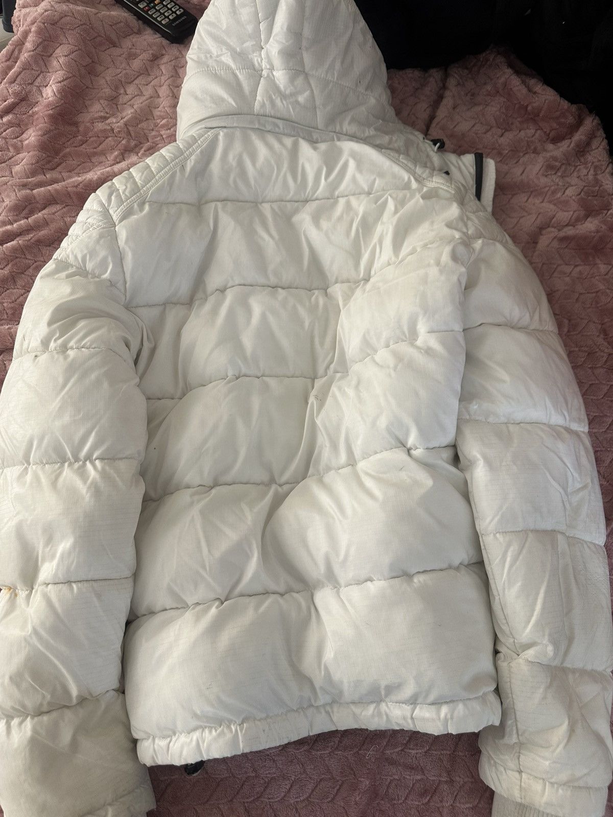 Guess Guess white mens puffer jacke x small Size US XS / EU 42 / 0 - 7 Thumbnail