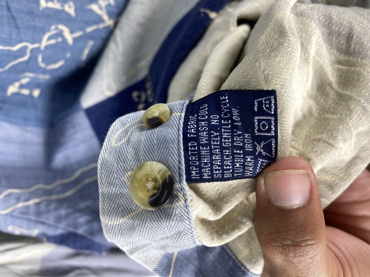 Nautica Vintage Flannel Nautica Fullprint North Carolina Size US XL / EU 56 / 4 - 11 Thumbnail