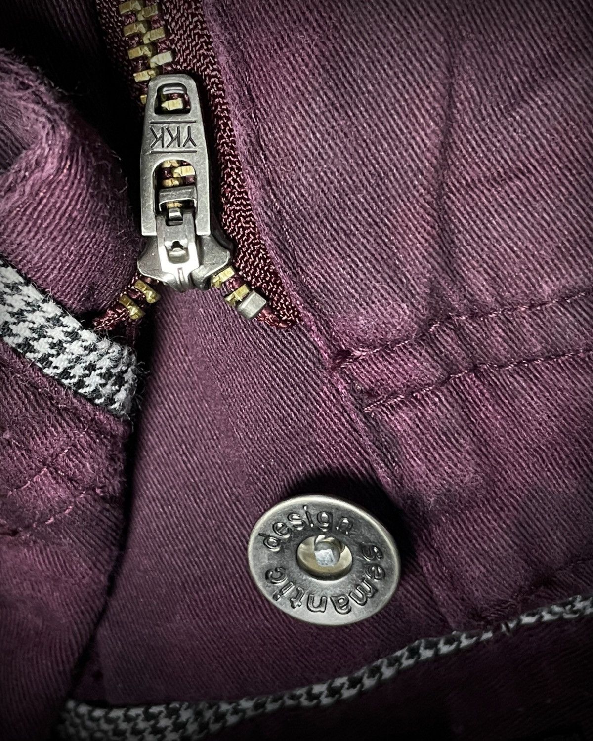 semanticdesign Semantic Design Burgundy Cargo Utility Pants – Size L (W33) Size US 33 - 5 Thumbnail