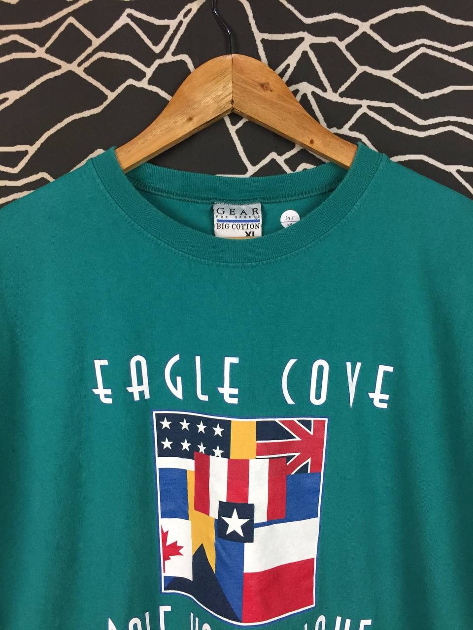Gear for Sports Vtg 90s Eagle Cove Dale Hollow Lake Tennessee Tee Size XL Size US XL / EU 56 / 4 - 3 Thumbnail