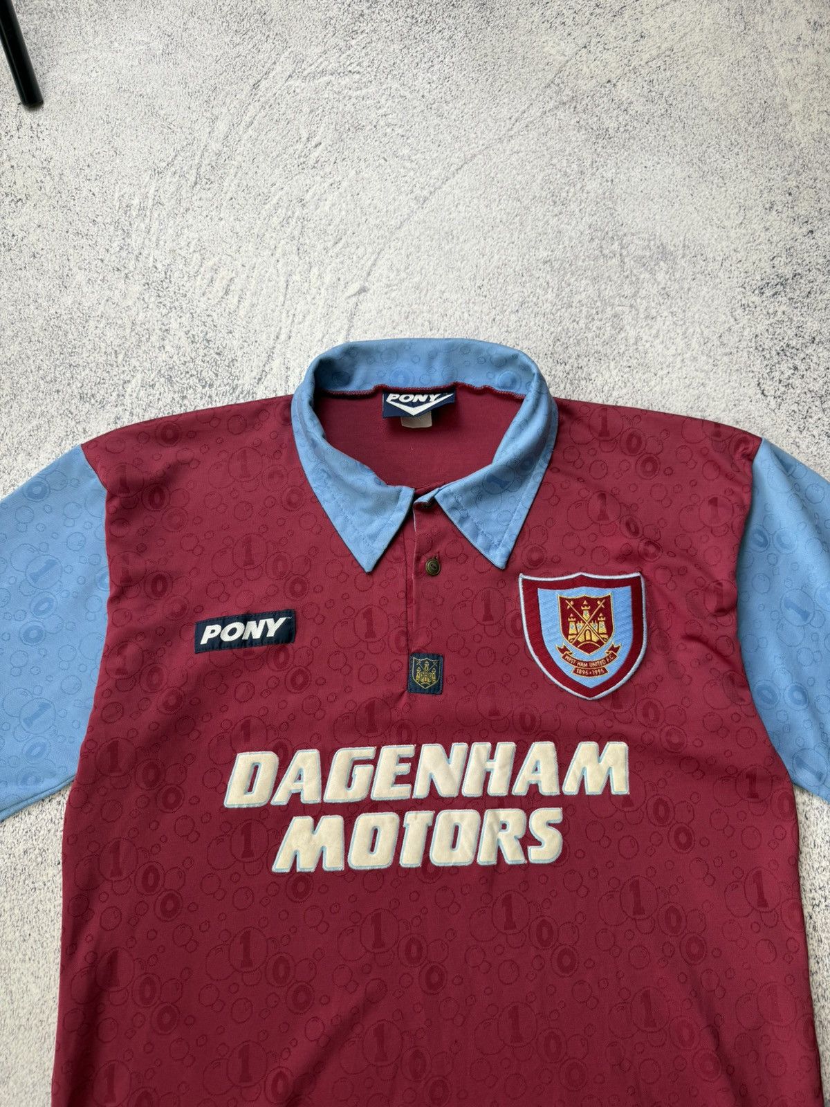 Umbro Vintage Umbro WEST HAM UNITED Centenary Shirt 1995-97 Size US M / EU 48-50 / 2 - 7 Thumbnail