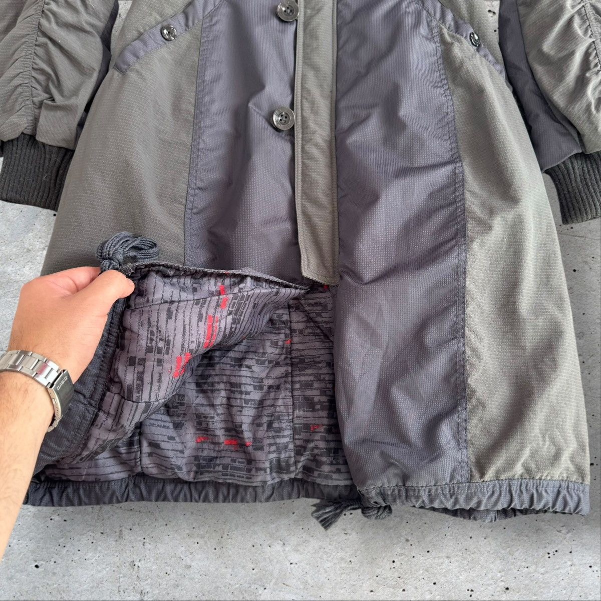 Diesel × Vintage DIESEL VINTAGE ARCHIVE RARE HOODED LONG JACKET Size S / US 4 / IT 40 - 8 Thumbnail