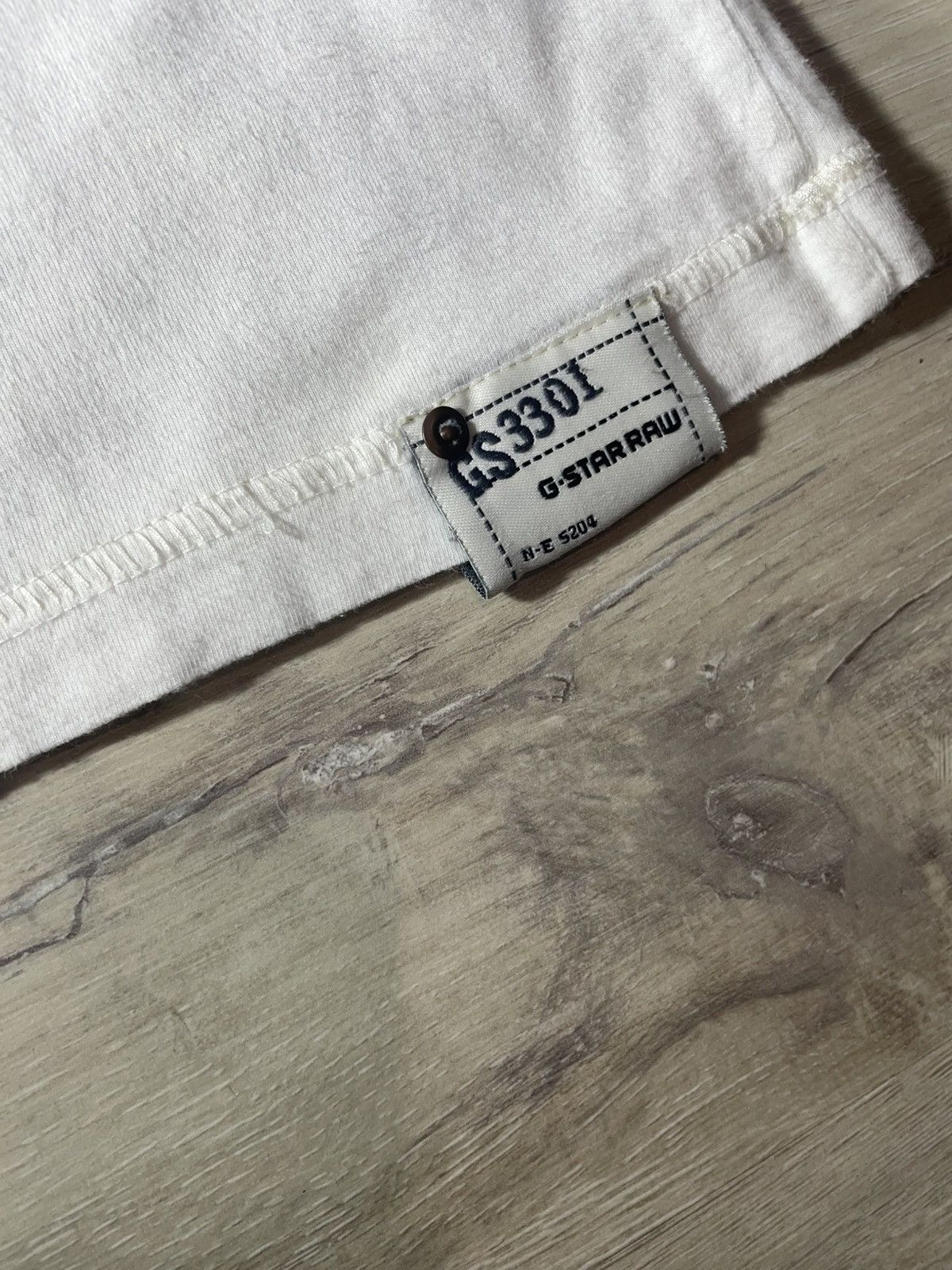 G-Star G-Star Raw Vintage Longsleeve Tee White Size M – Y2K Archive Size M / US 6-8 / IT 42-44 - 4 Thumbnail