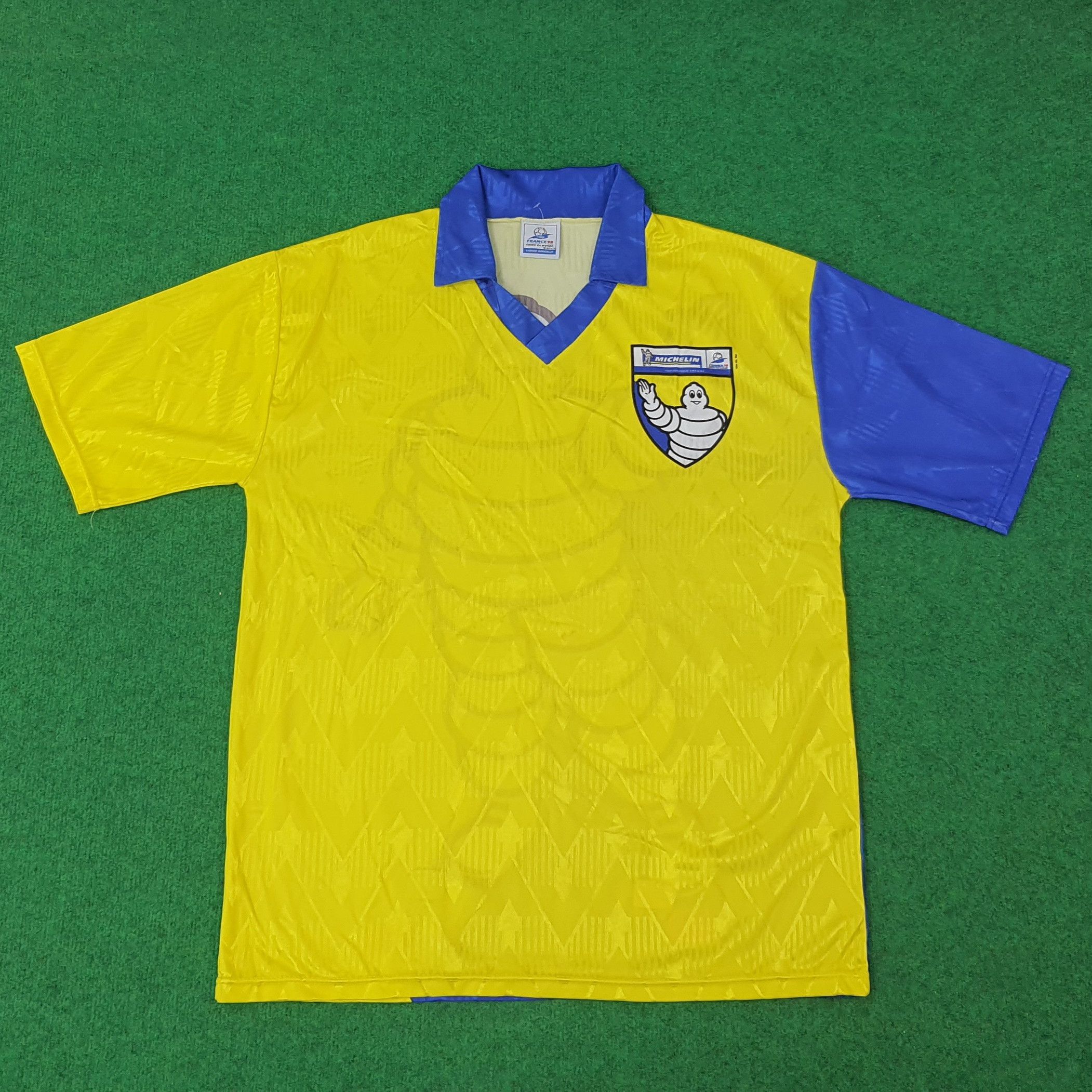 Vintage Vintage Michelin France Coupe Du Monde 1994 Jersey C259N27 Size US L / EU 52-54 / 3 - 3 Thumbnail