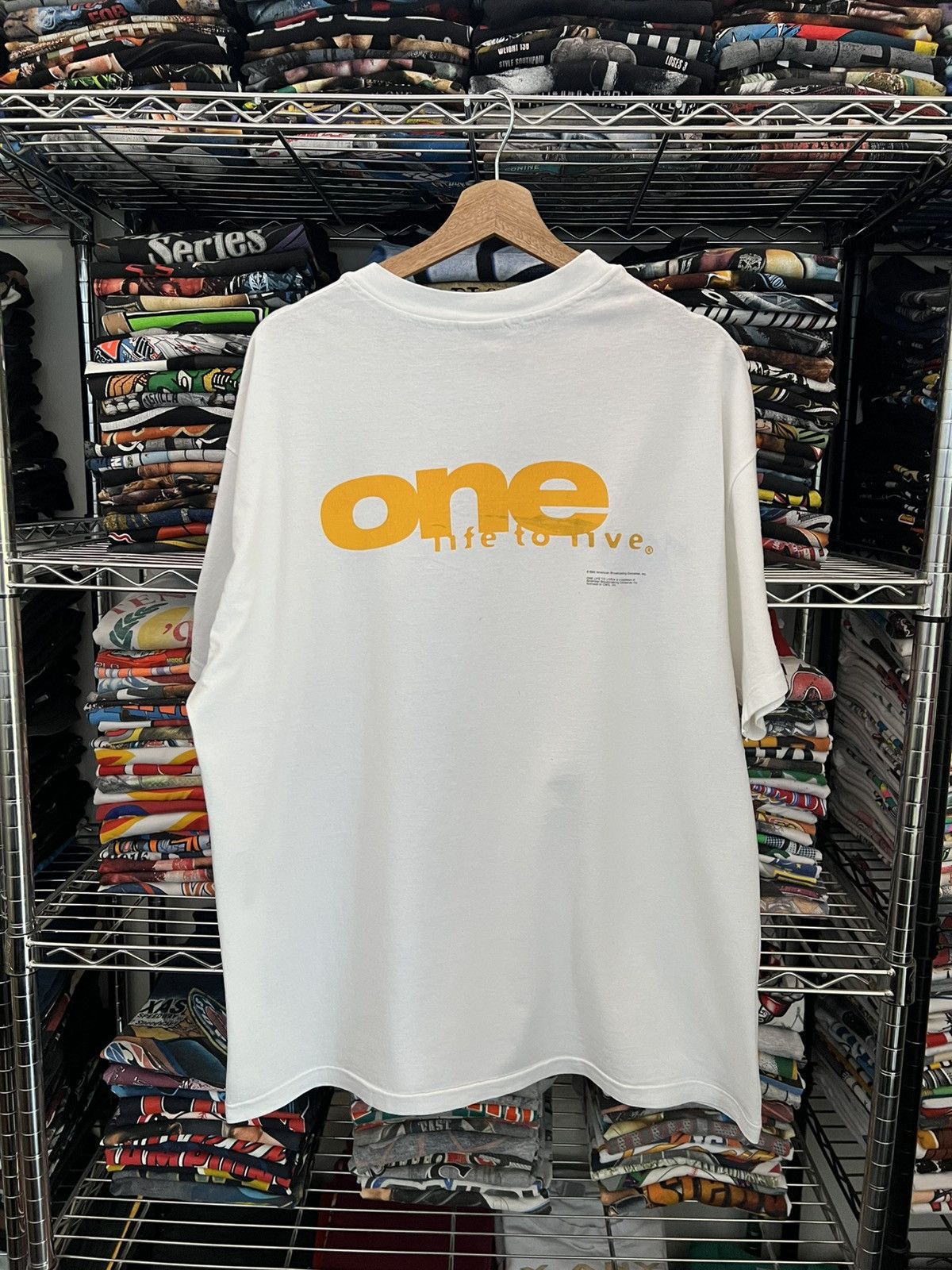 Hanes 1996 One Life to Live Single Stitch Tee Size US XL / EU 56 / 4 - 1 Thumbnail