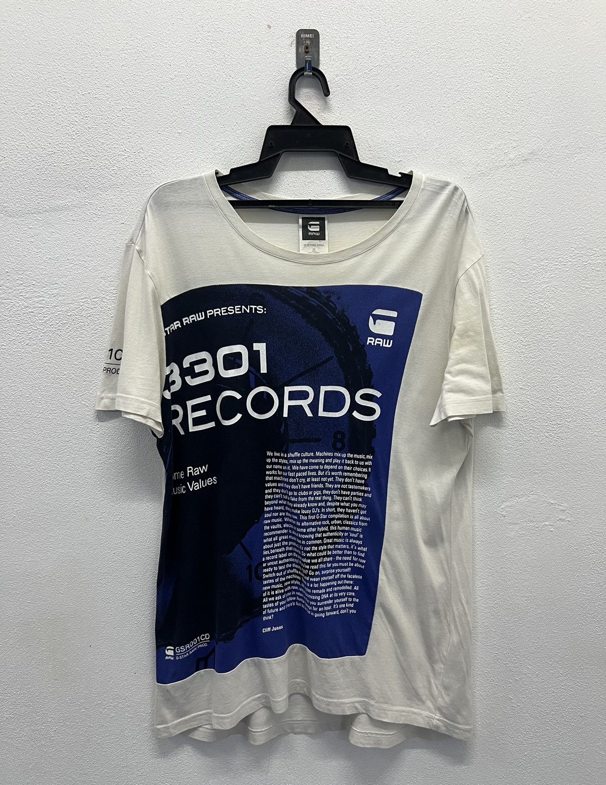 G-Star × Vintage G-STAR RAW G-Star print T-shirt, men's Size US L / EU 52-54 / 3 - 1 Thumbnail