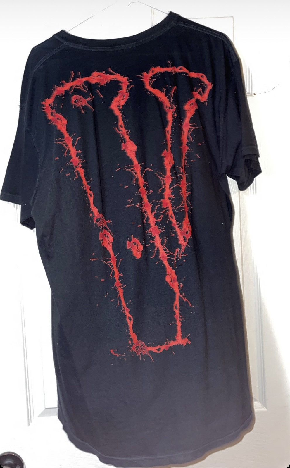 image of 999 Club x Vlone Juice Wrld X Xo X Vlone Joker Tee Black Size L The Weekend, Men's