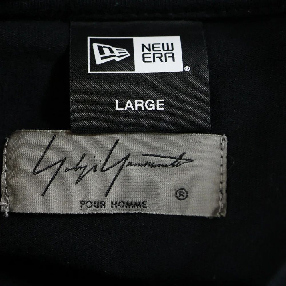 Yohji Yamamoto Yohji Yamaha POUR HOMME x New Era logo sleeve t-shirt Size US L / EU 52-54 / 3 - 6 Thumbnail