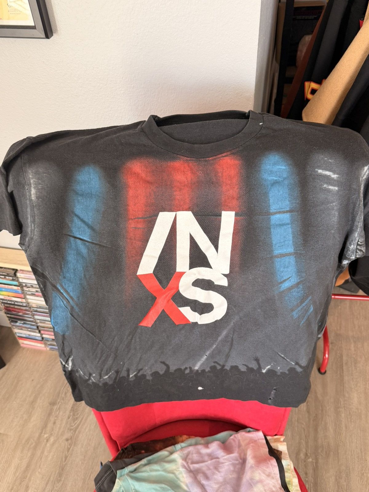 Vintage Vintage INXS x Blue Labatt’s beer t-shirt Size US L / EU 52-54 / 3 - 7 Thumbnail