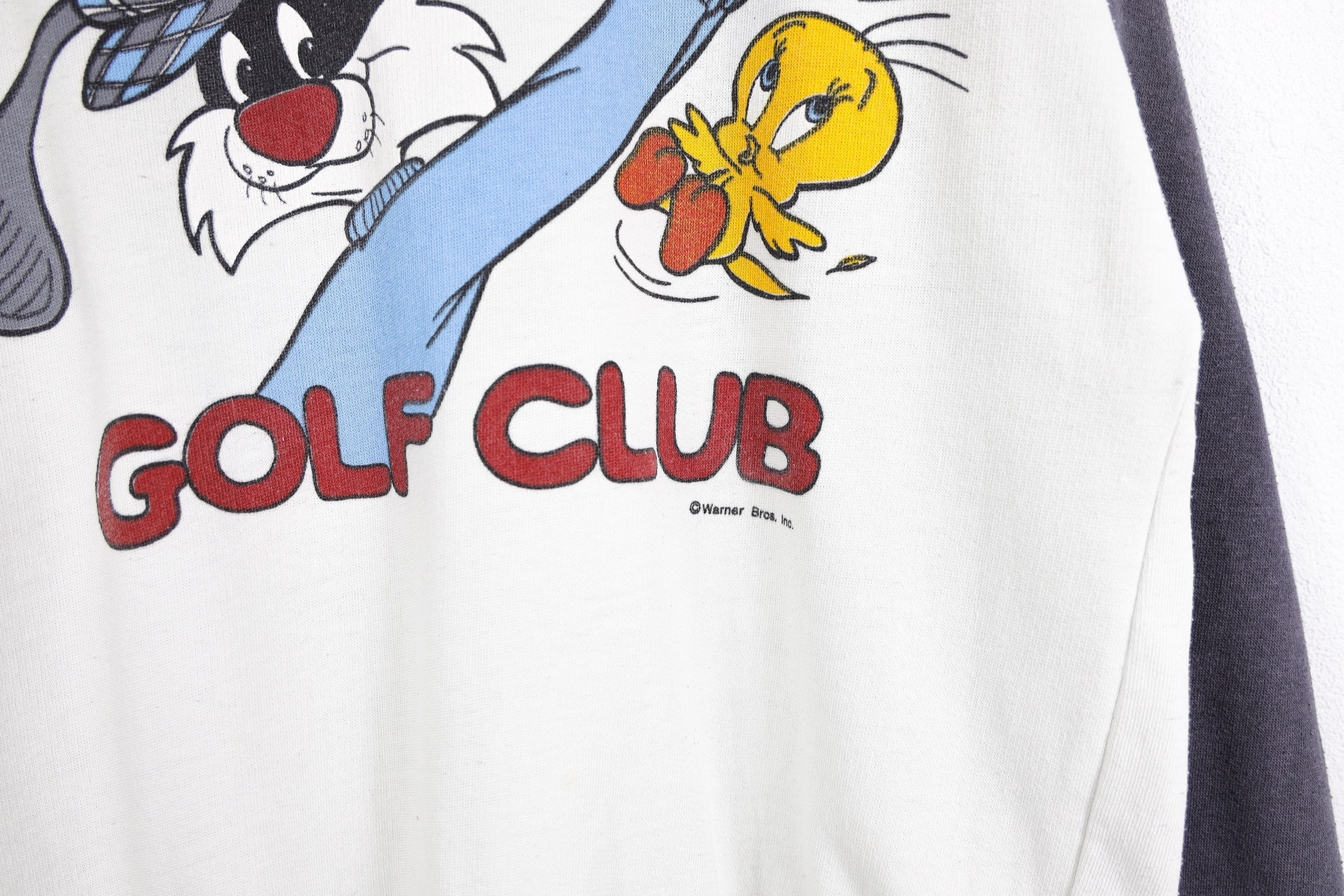 Cartoon Network × Vintage × Warner Bros Vintage Warner Bros Looney Tunes Golf Club Graph Sweatshirt Size M / US 6-8 / IT 42-44 - 4 Thumbnail