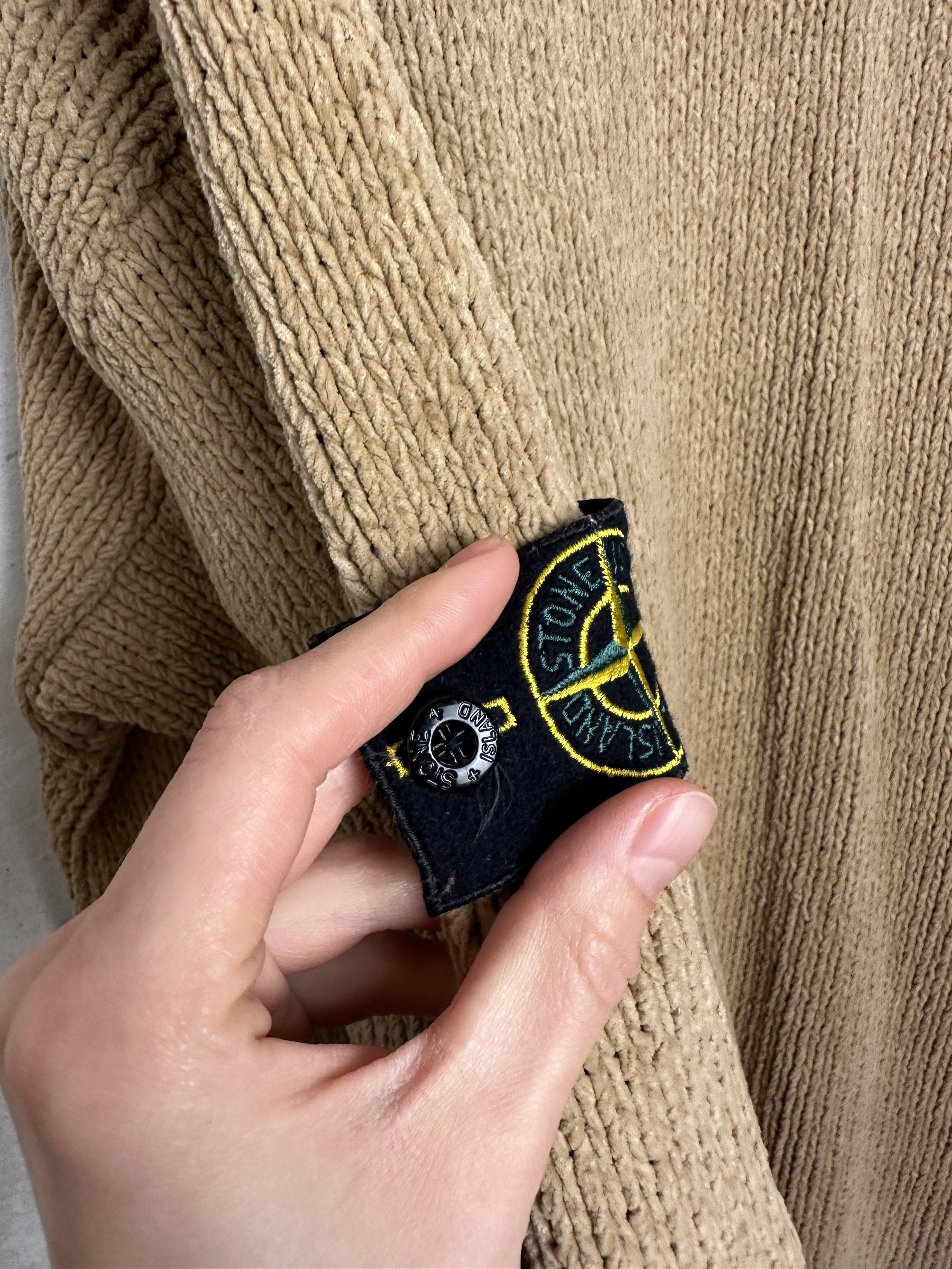 Stone Island Stone Island Patched Cotton Sweater Size US XL / EU 56 / 4 - 4 Thumbnail