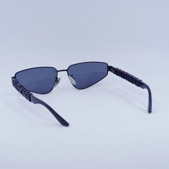 Balenciaga 🕶️ New Balenciaga BB0107S 003 Sunglasses - Navy Blue Frame Size ONE SIZE - 9 Thumbnail