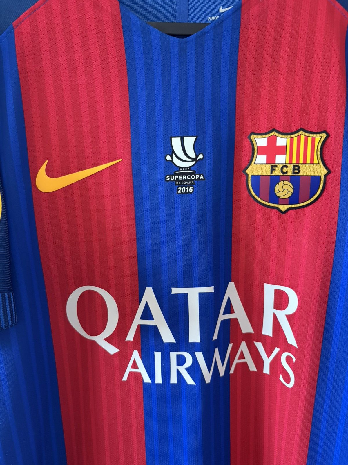 Barcelona nike 2016/2017 domowa Messi meczowa — zdjęcie 6