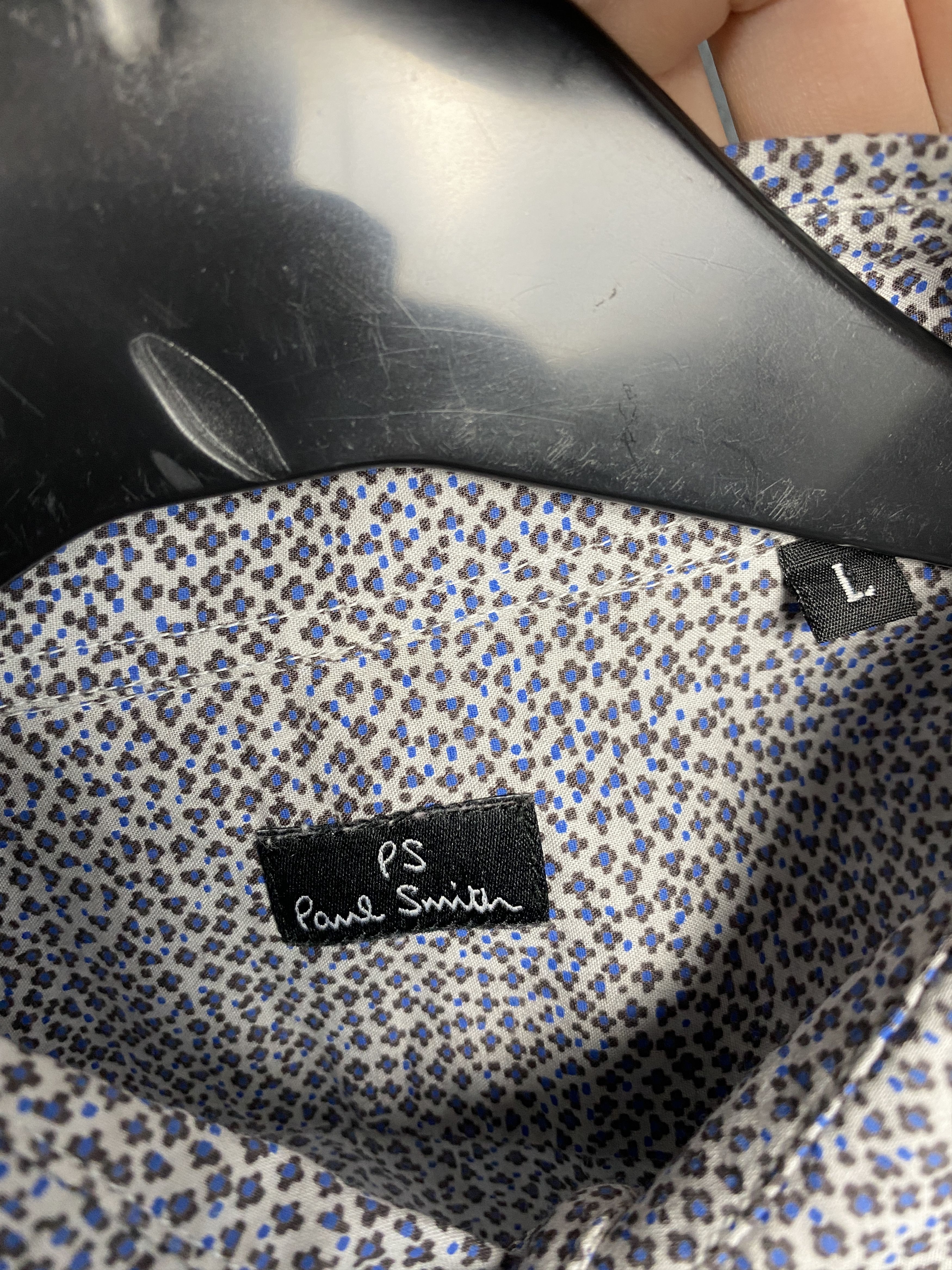 Paul Smith × Vintage Paul Smith Vintage Mens Long Sleeve Shirt Size US L / EU 52-54 / 3 - 3 Thumbnail