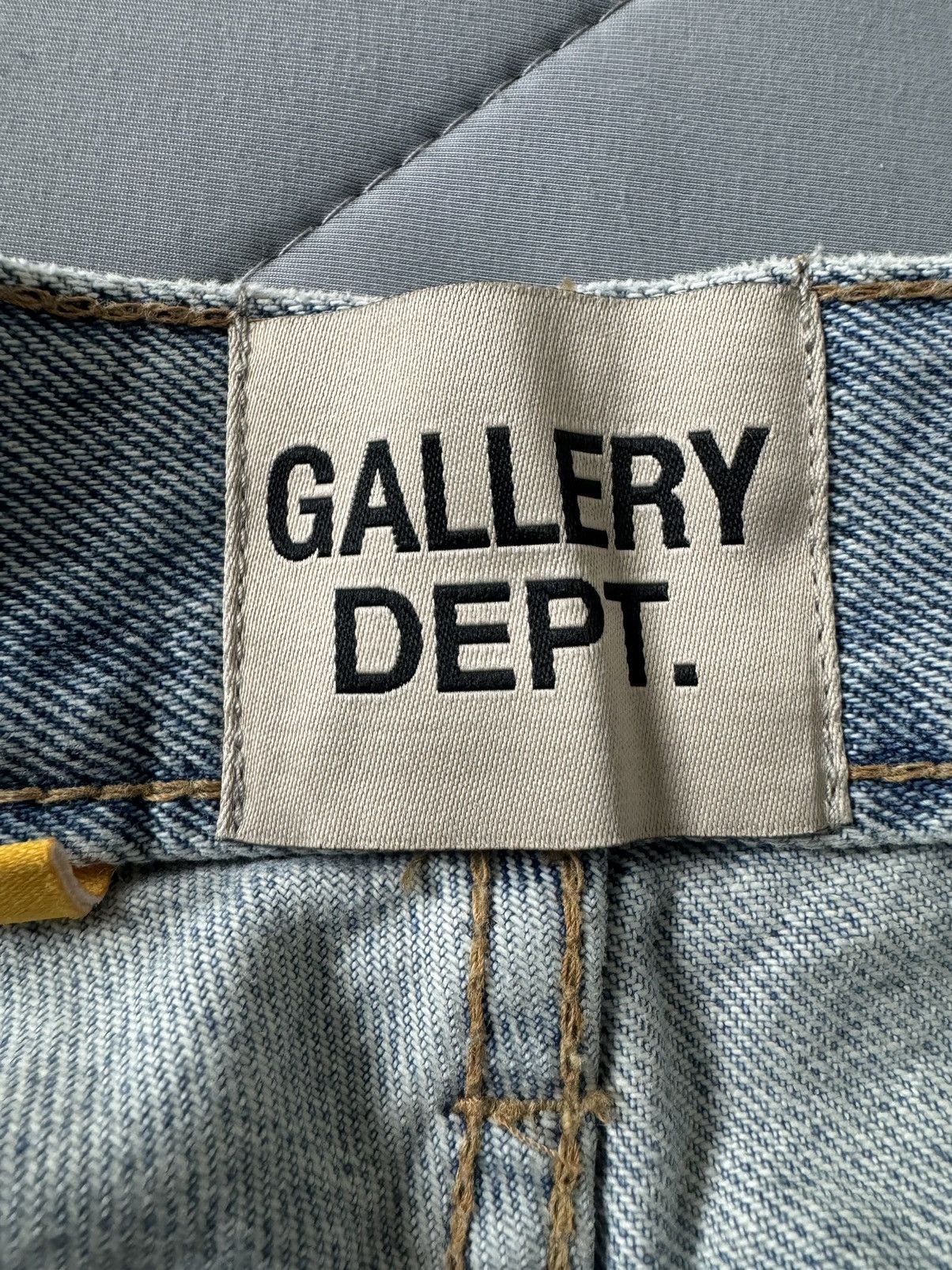 Gallery Dept. Gallery Dept. Blvd LA Flare Indigo Blue Flared Jeans 34x36 Size US 34 / EU 50 - 6 Thumbnail