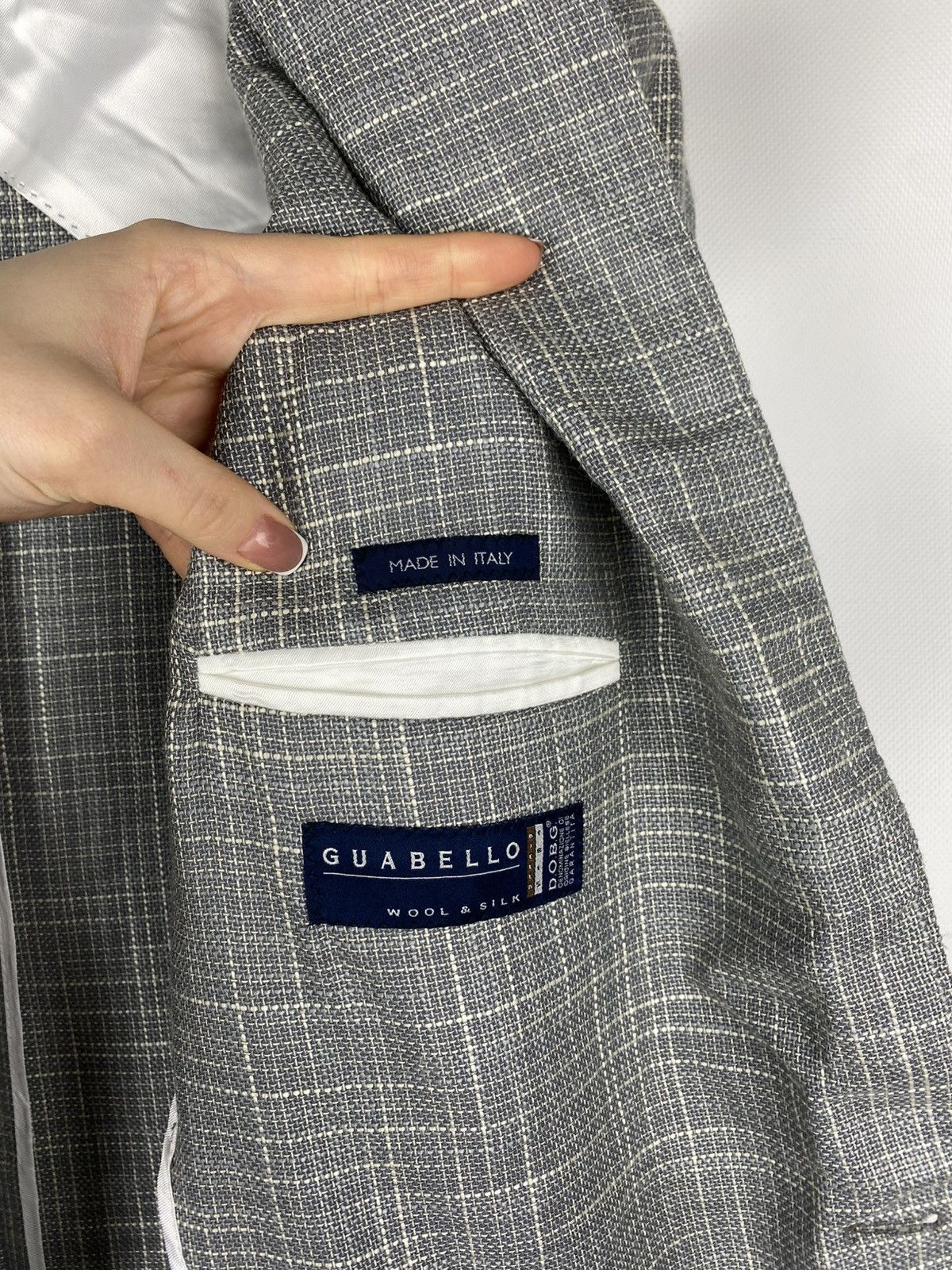 Boggi Boggi Milano Men’s Wool / Silk Blazer Jacket Size 56 / US 46 Size 46R - 21 Thumbnail
