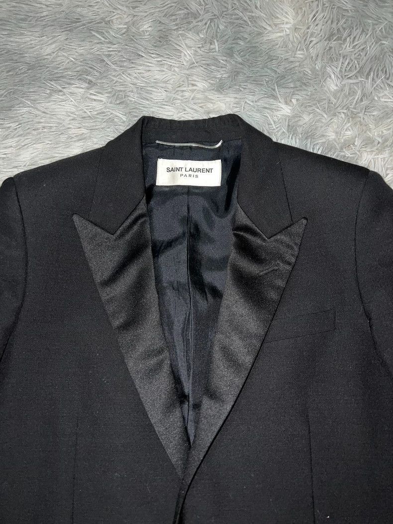 Saint Laurent Paris Saint Laurent Paris Silk sword collar coat-2506 Size US S / EU 44-46 / 1 - 4 Thumbnail