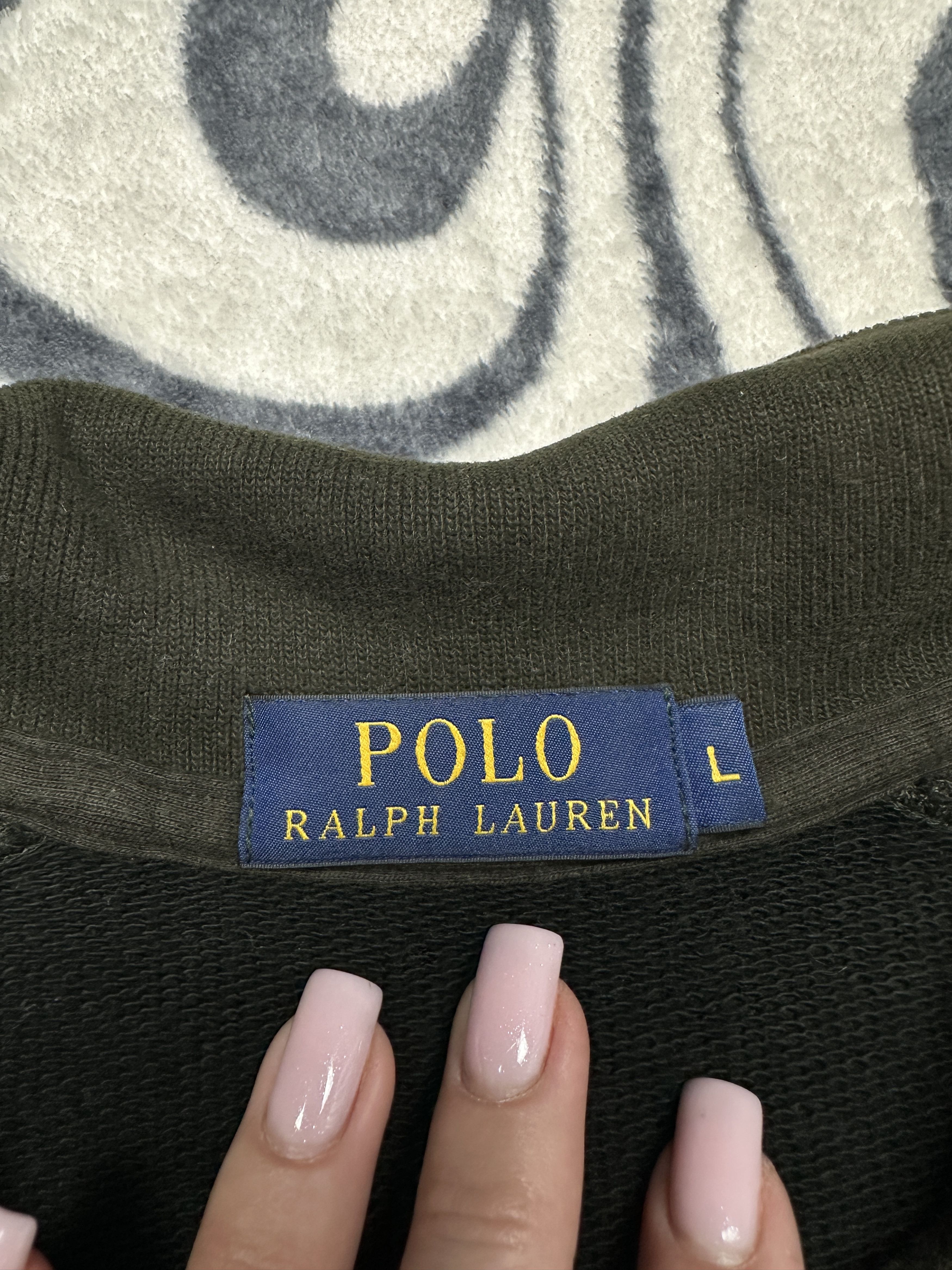 Polo Ralph Lauren Polo Ralph Lauren Mens 1\4 Zip Sweatshirt Size US L / EU 52-54 / 3 - 3 Thumbnail