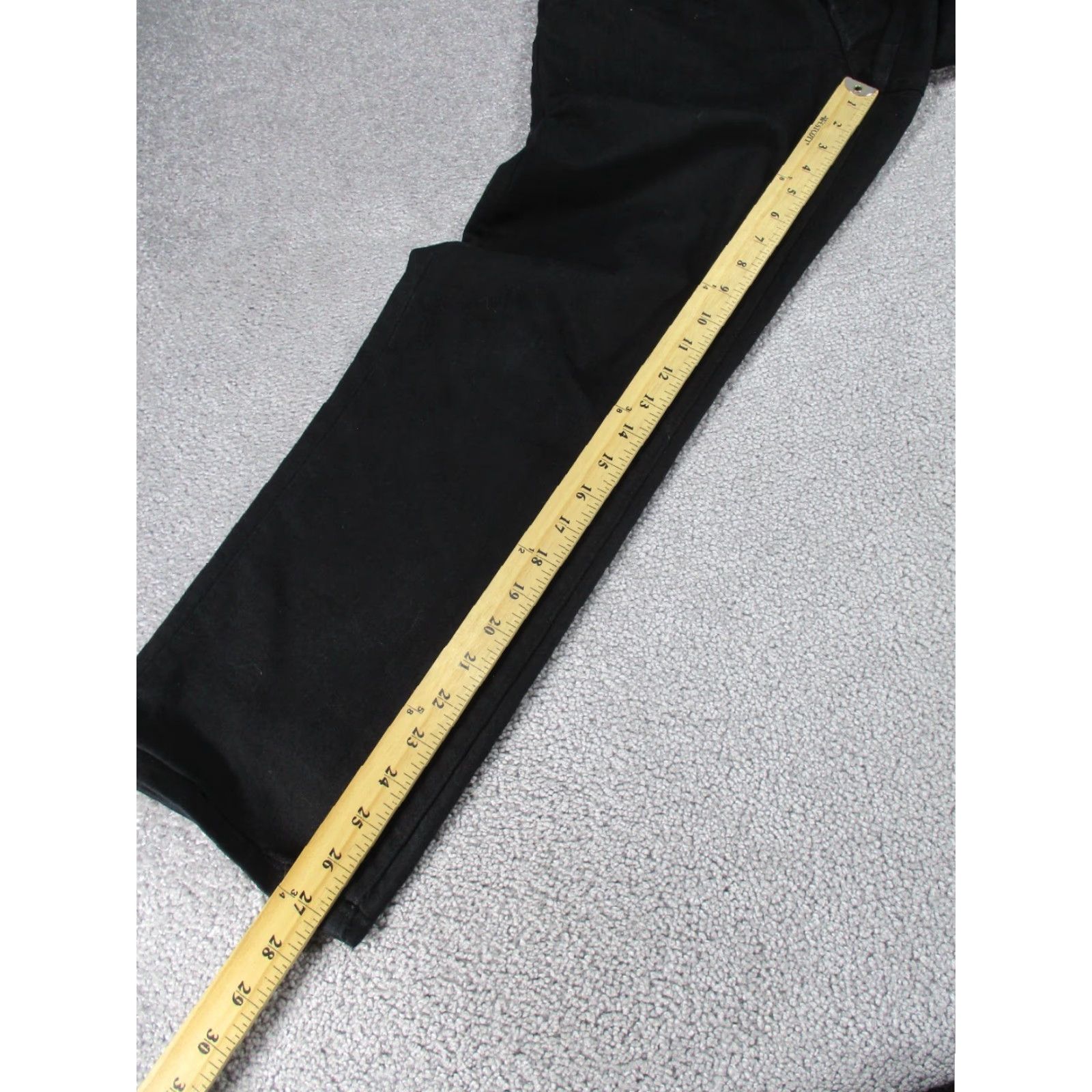 Levi's VINTAGE Levi's Made & Crafted Jeans Men 30x27 Straight Black Denim Regular Fit 90s Size US 30 / EU 46 - 7 Thumbnail