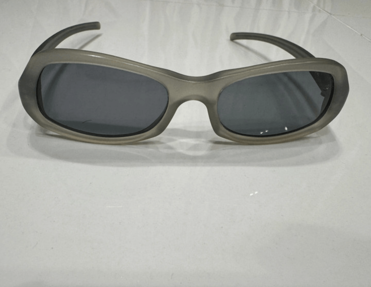 Prada × Vintage PRADA Sunglasses Rectangle Wrap Shield Sport Flame Star Size ONE SIZE - 4 Thumbnail