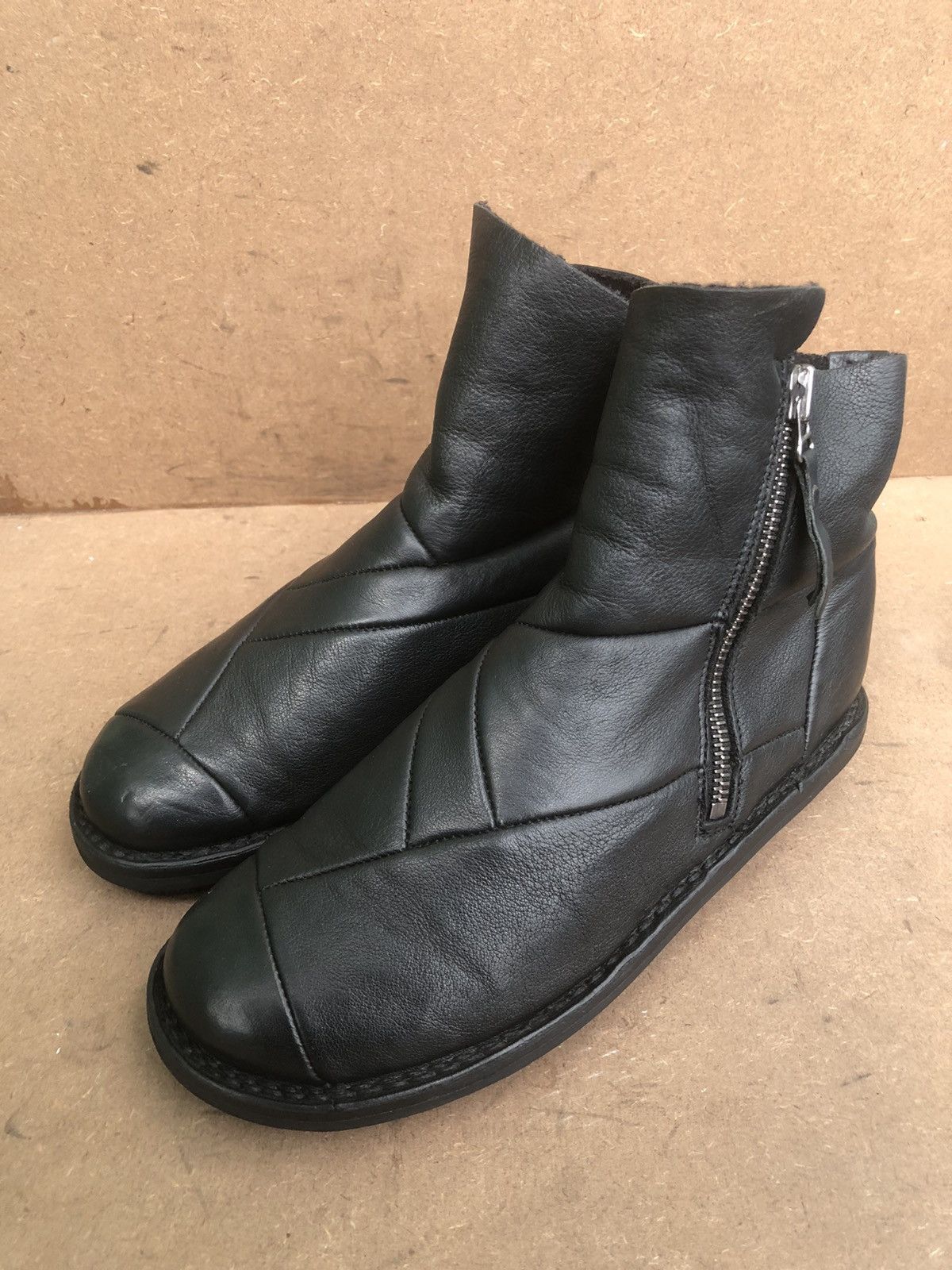 Trippen Trippen Black Calfskin Leather Women’s Boots Size 41 Size US 9.5 / IT 39.5 - 1 Thumbnail