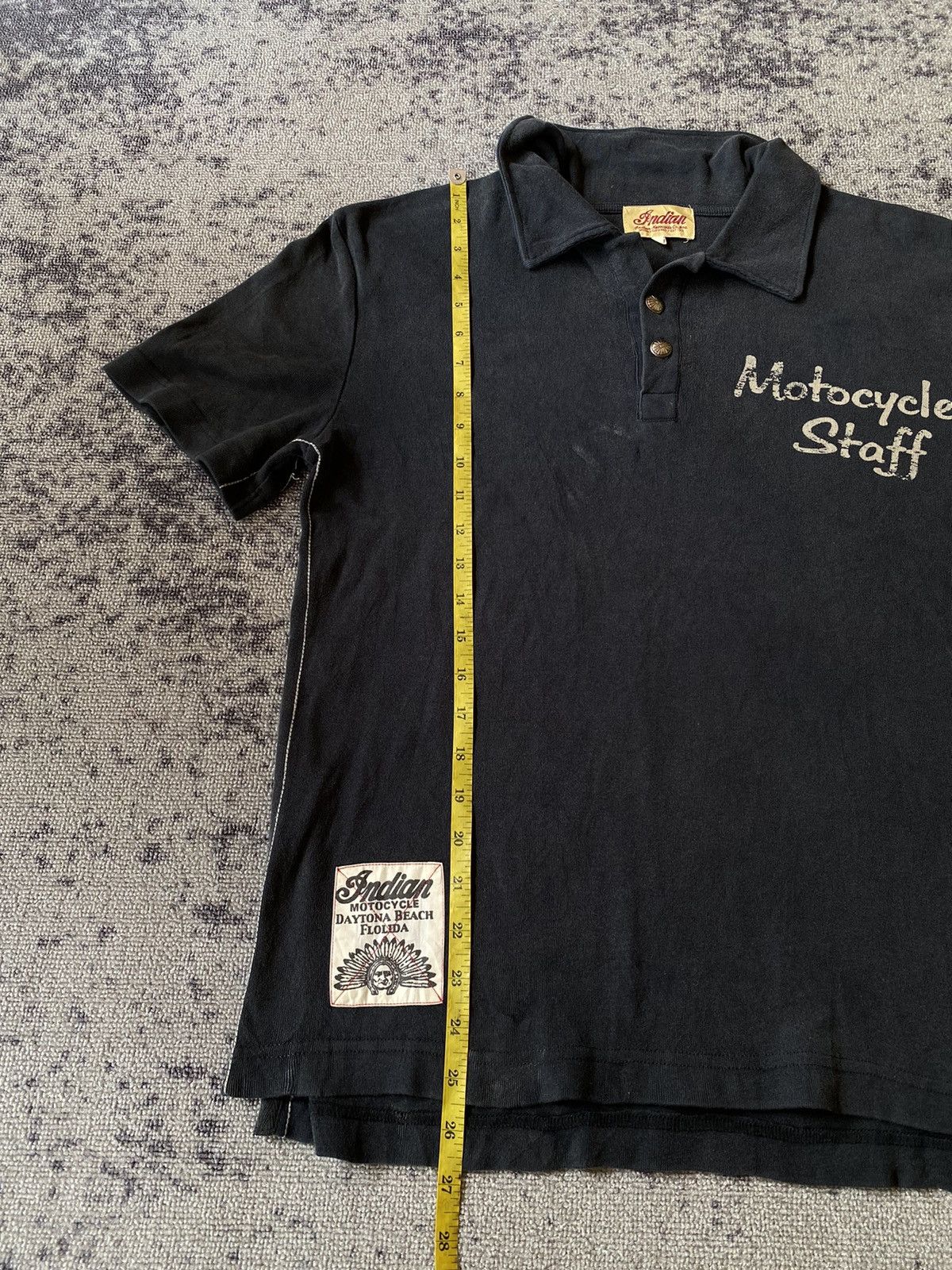 Toyo Enterprises Y2k Indian Motorcyle ifsixwasnine polo tshirt Size US L / EU 52-54 / 3 - 11 Thumbnail