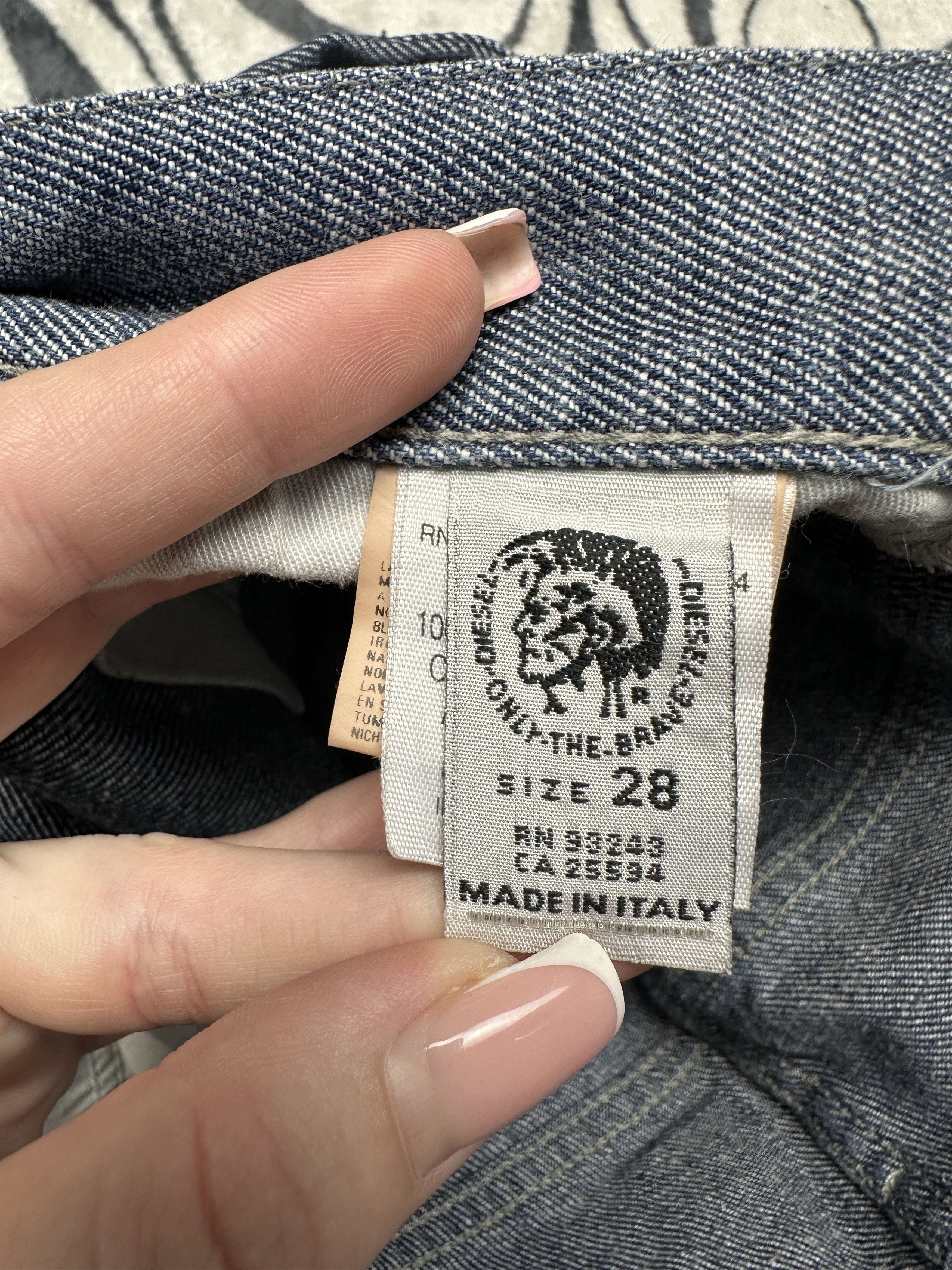 Diesel Diesel 90s Vintage Denim Pants Flared Jeans Y2K Size US 28 / EU 44 - 5 Thumbnail