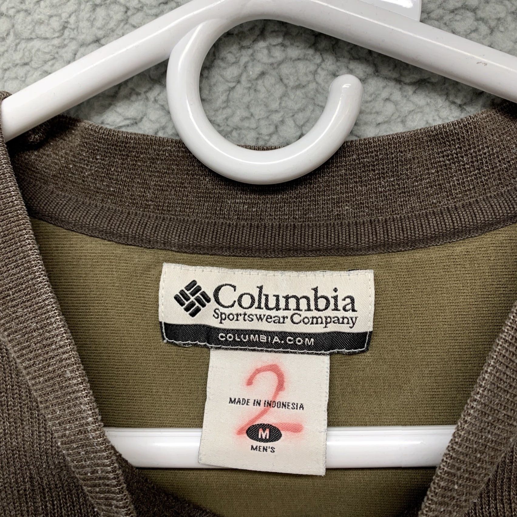 Vintage Columbia SweatShirt Mens M Brown Long Sleeve Pullover Active Outdoor Top Shirt Mens Medium Brown Pullover Columbia SweatShirt Size US M / EU 48-50 / 2 - 3 Thumbnail