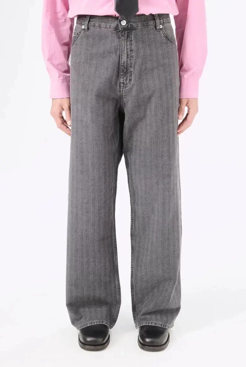 Our Legacy Washed Grey Torino Stripe - VAST CUT Size US 32 / EU 48 - 1 Thumbnail