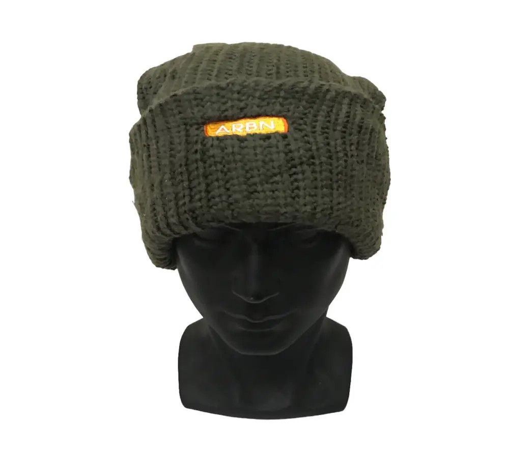 image of Arbn Military Plain Beanie Hat, Men's