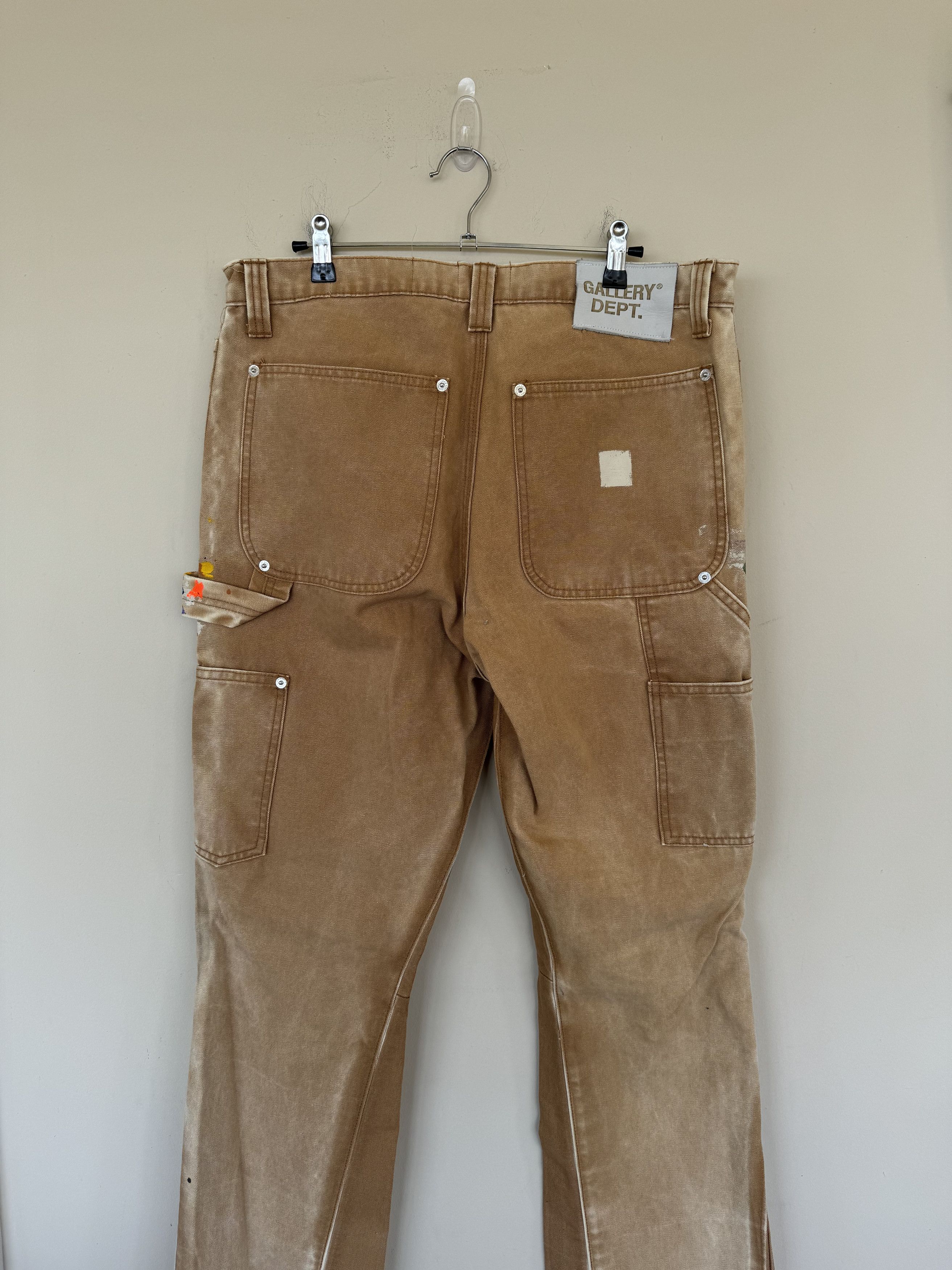 Gallery Dept. 1/1 Brown Gallery Dept Carpenter Flares Size US 34 / EU 50 - 9 Thumbnail