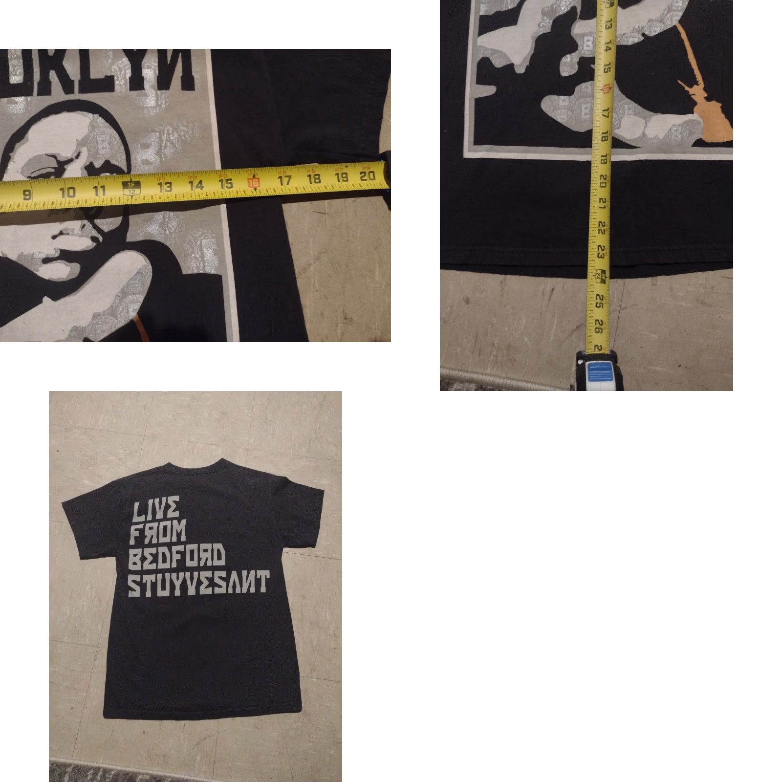 Vintage VINTAGE Brooklyn Mint T-Shirt Men Small Black Biggie Smalls 90s Hip Hop Music Rap Tee Size US S / EU 44-46 / 1 - 8 Thumbnail