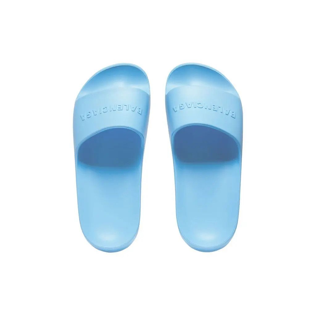 Balenciaga o1la1rc1a0425 Chunky Slide Sandals in Blue Size US 7 / IT 37 - 6 Thumbnail