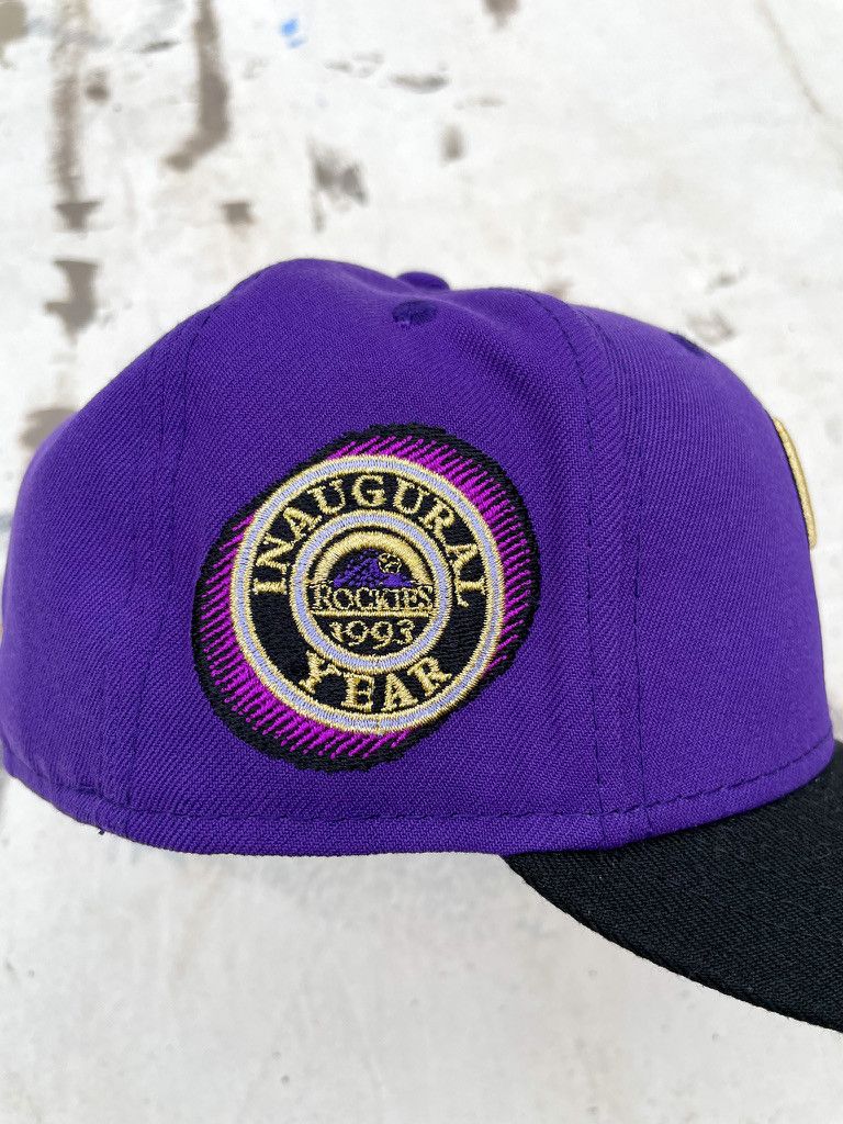 New Era New Era Colorado Rockies Inaugural Year 1993 Fitted Cap Size ONE SIZE - 8 Thumbnail
