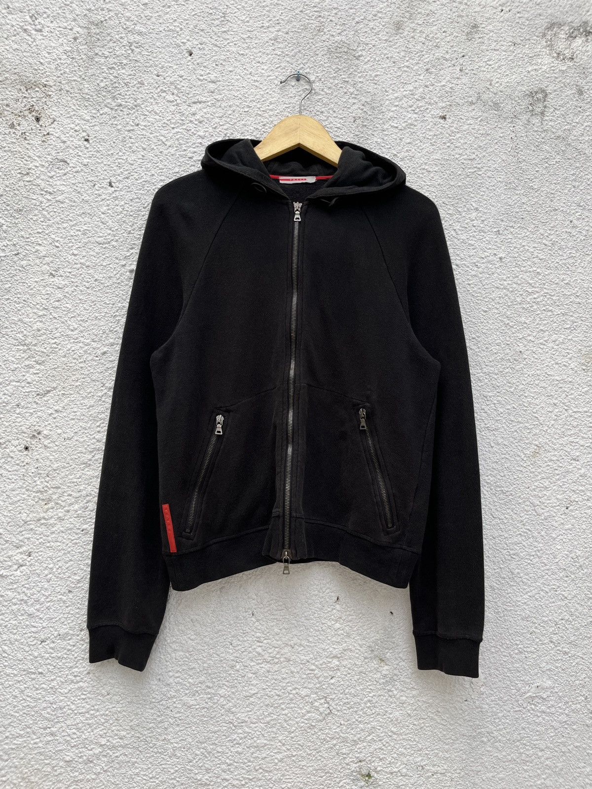 Prada Prada Sport Linea Rossa Zip Hoodie Size US M / EU 48-50 / 2 - 1 Thumbnail