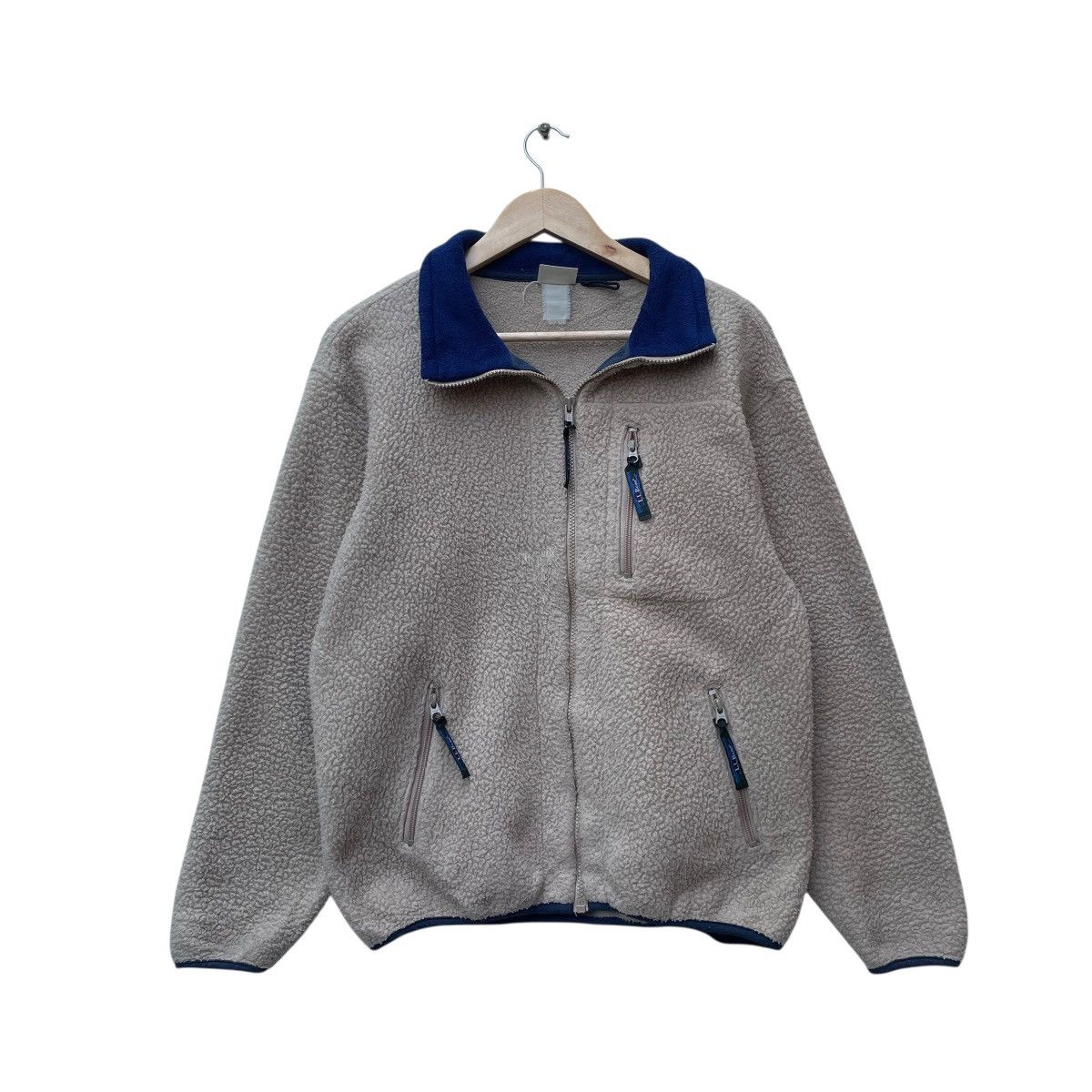 L.L. Bean 💥Vintage LL Bean Deep Pile Fleece Jacket Size US M / EU 48-50 / 2 - 1 Thumbnail