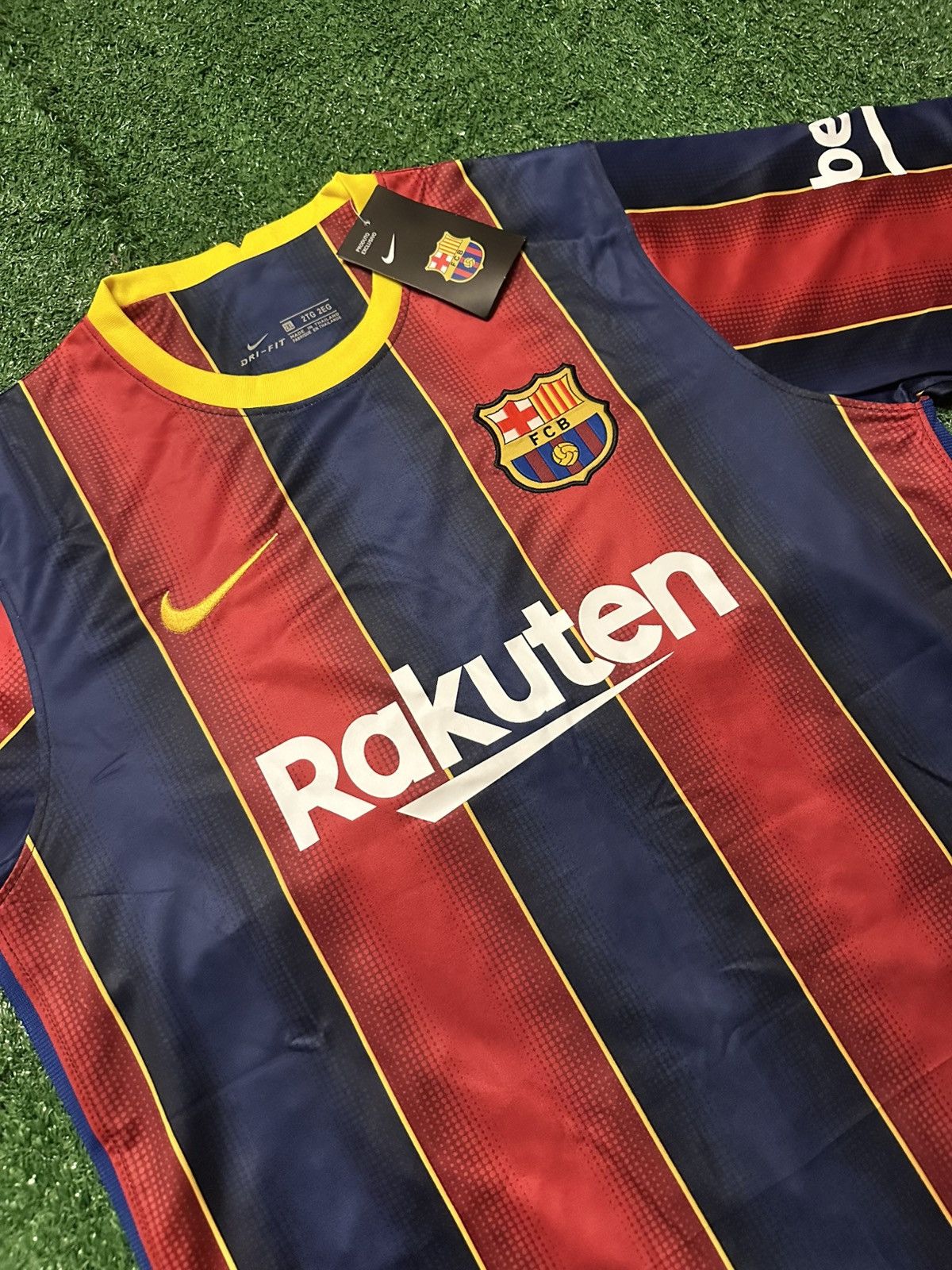 Nike Nike FC Barcelona 2020/21 Lionel Messi Home Football Jersey Size US XXL / EU 58 / 5 - 1 Thumbnail