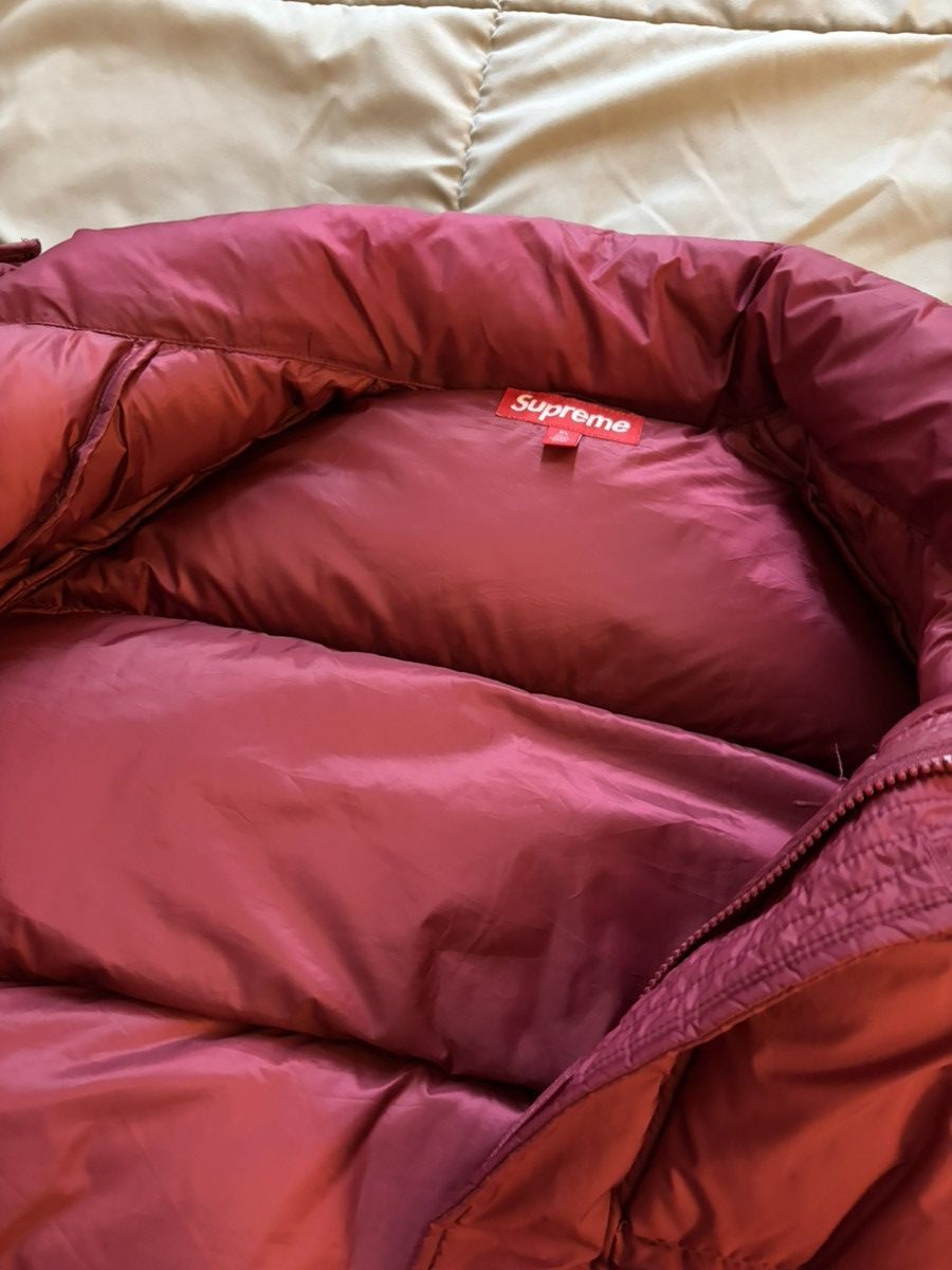Supreme 700-Fill Down Lightweight Puffer Jacket - Magenta Size US XL / EU 56 / 4 - 4 Thumbnail
