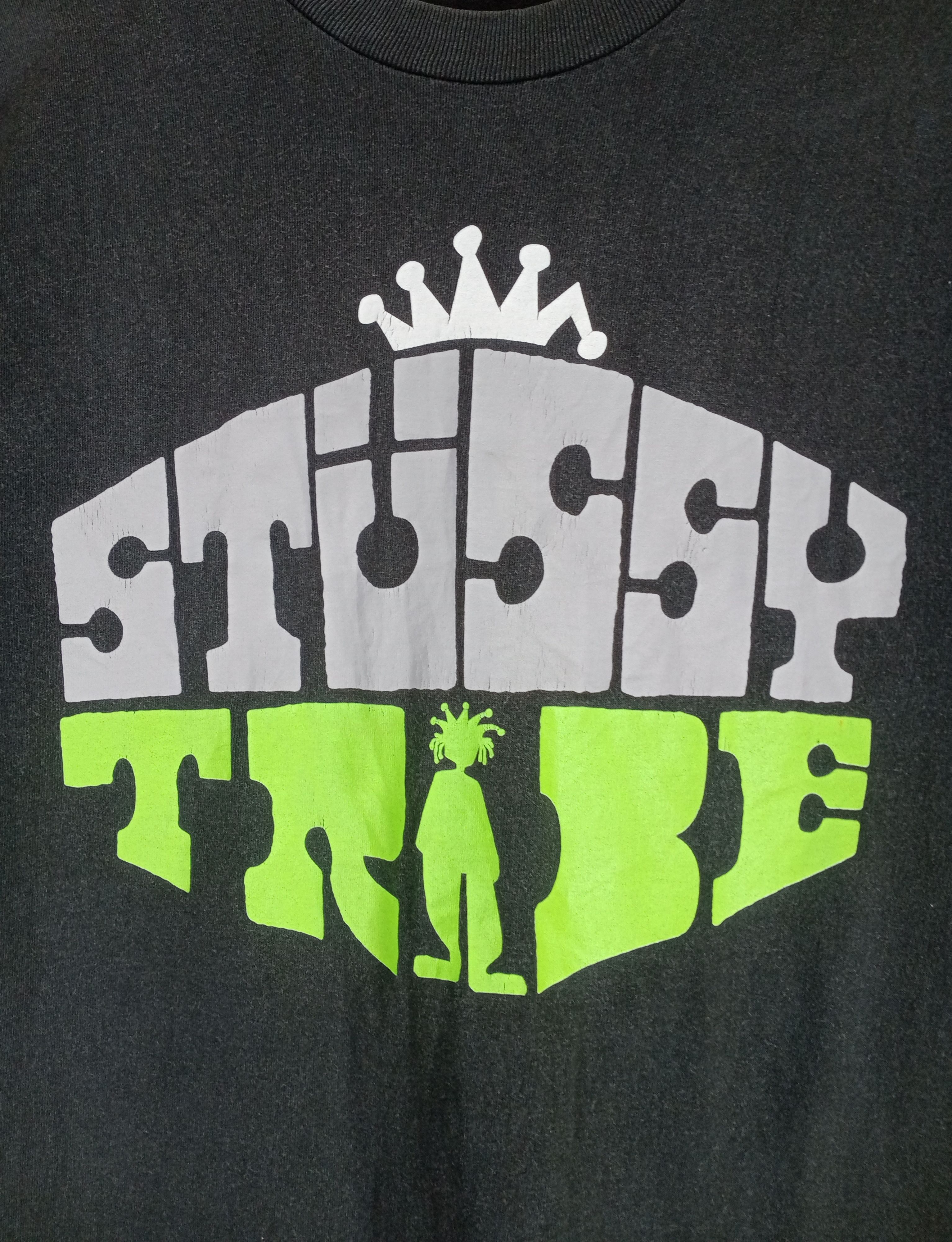 Stussy × Vintage Rare Vintage Stussy Tribe Tshirt Size US M / EU 48-50 / 2 - 3 Thumbnail