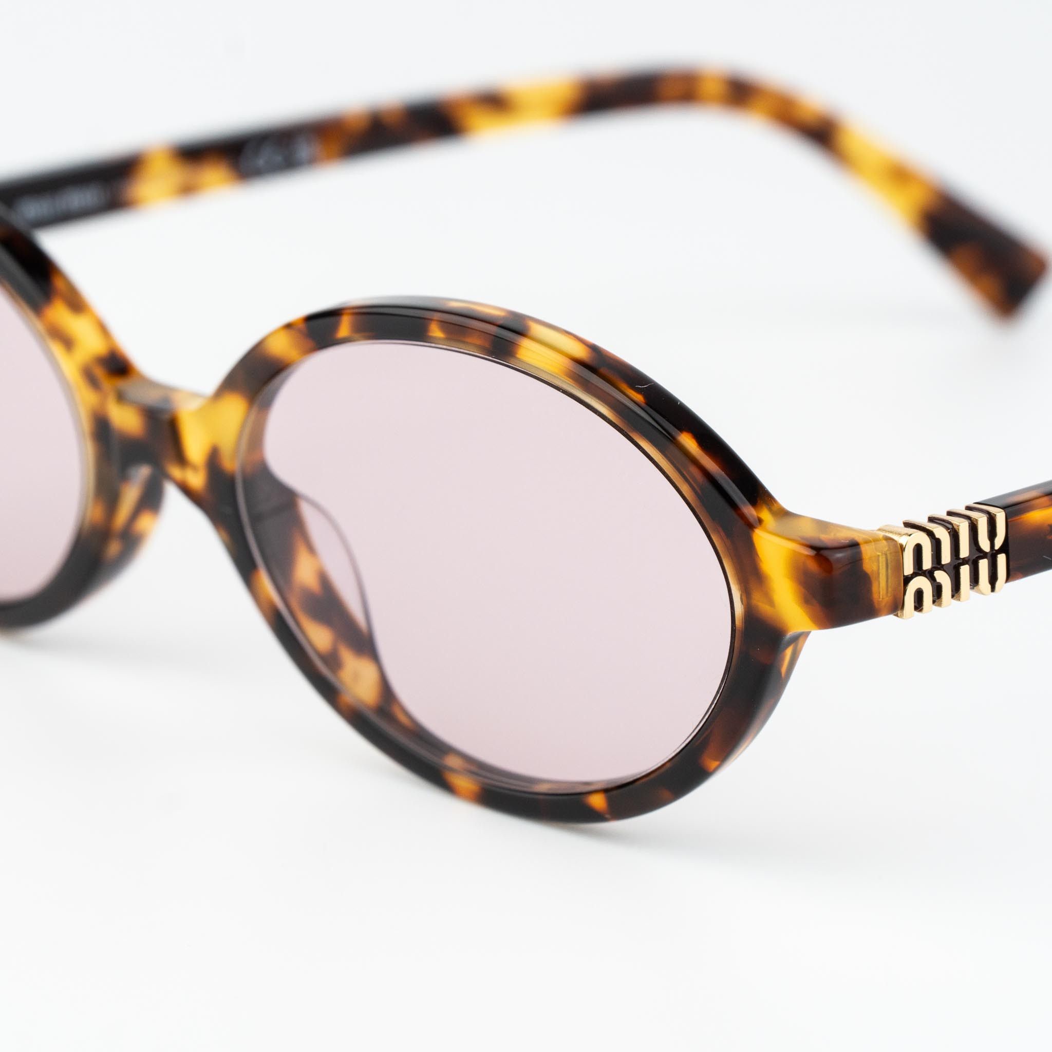 Miu Miu Miu Miu REGARD Women Sunglasses MU04ZS 14L4I0 NEW AUTHENTIC Size ONE SIZE - 5 Thumbnail