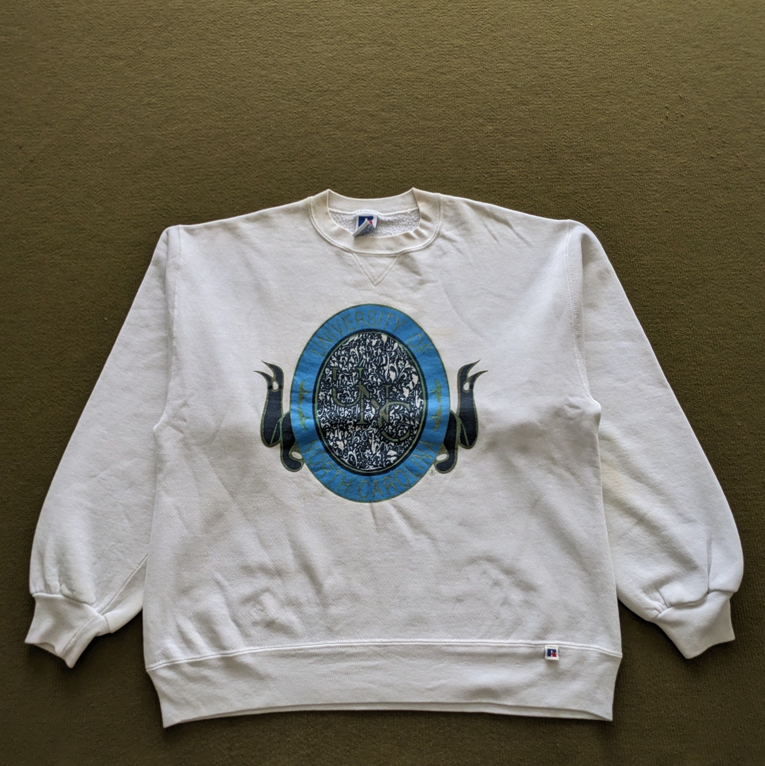 Other Vintage University of North Carolina Crewneck Sweatshirt Size US L / EU 52-54 / 3 - 1 Thumbnail