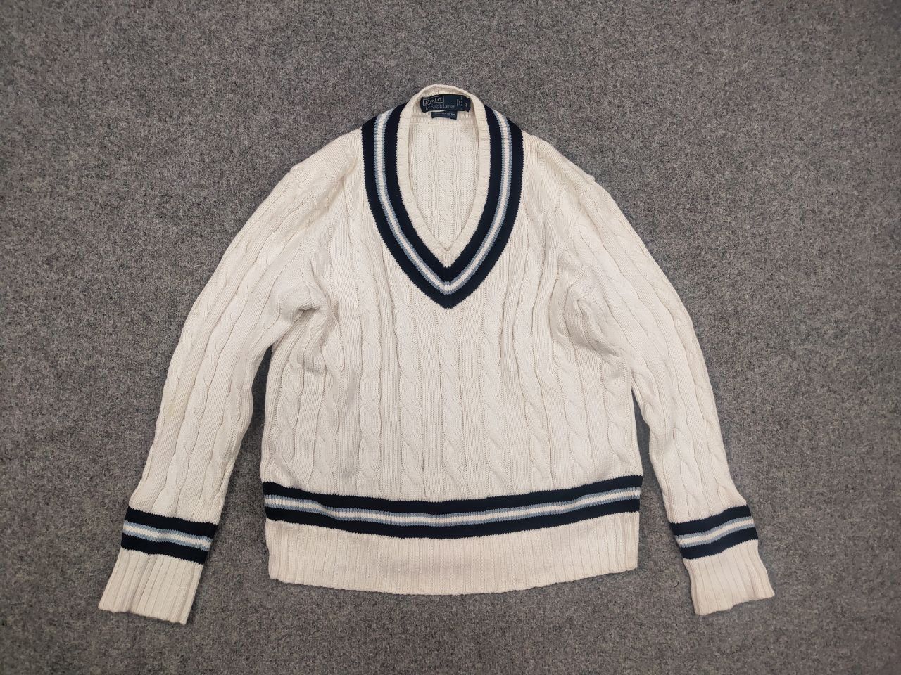 Polo Ralph Lauren Vintage 80's Polo Ralph Lauren Cricket Jumper Tennis Sweater Size US XL / EU 56 / 4 - 7 Thumbnail