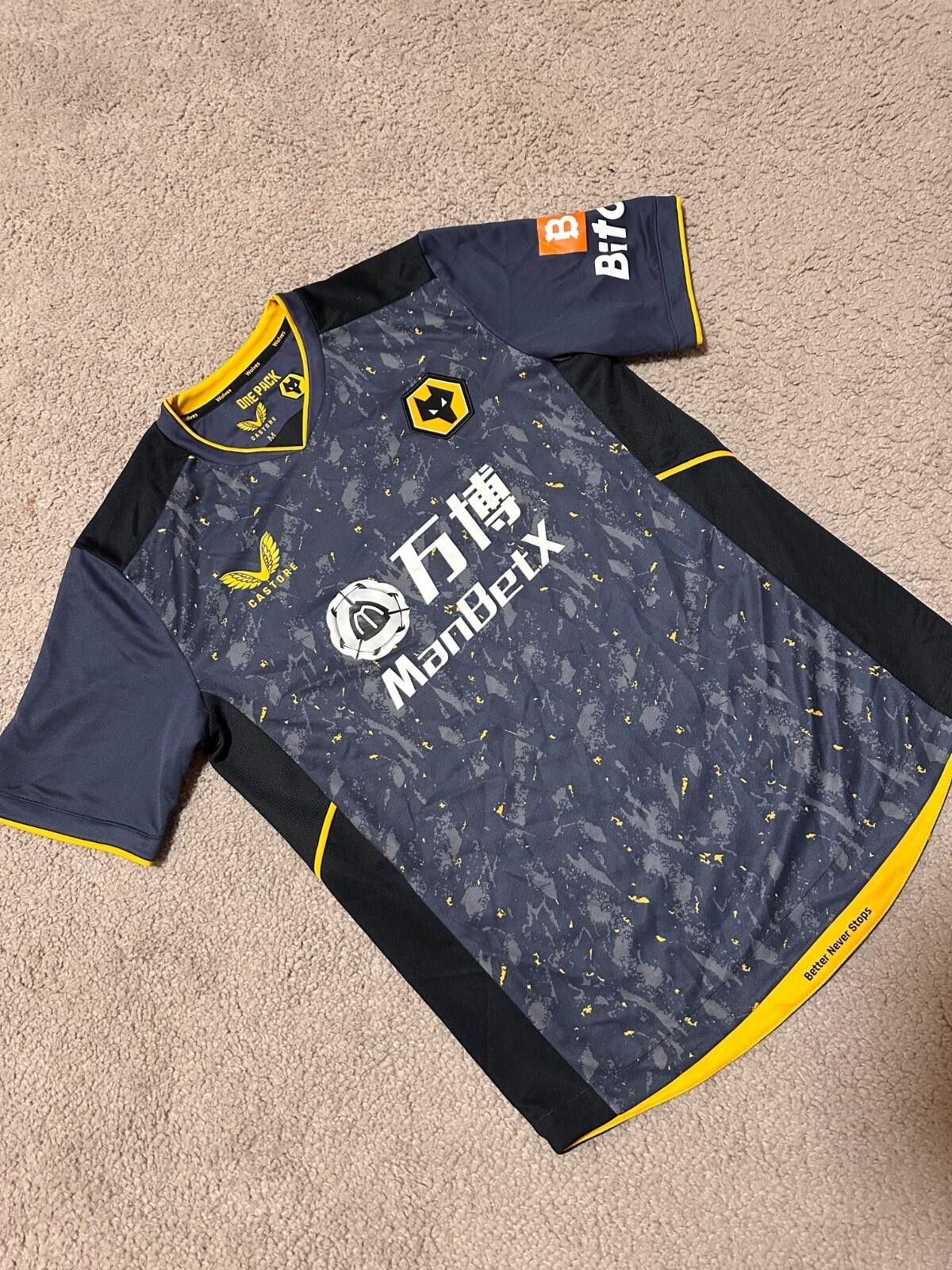 Castore WOLVERHAMPTON WANDERERS Away Shirt #37 ADAMA Size M Jersey Size US M / EU 48-50 / 2 - 2 Thumbnail