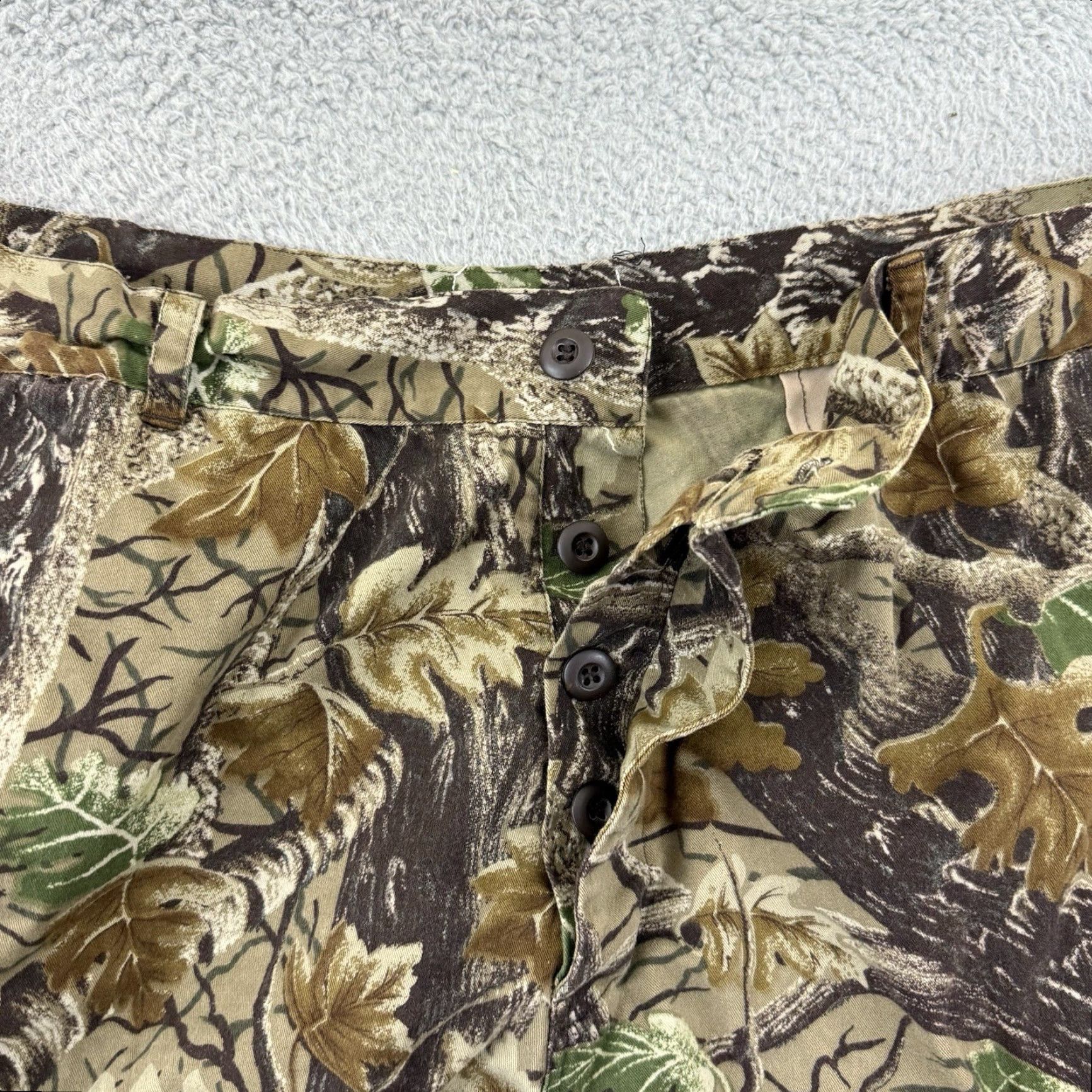 Vintage VINTAGE Master Sportsman Pants Mens 40x25 Camouflage 90s Foliage Hunting Capri Size US 40 / EU 56 - 4 Thumbnail