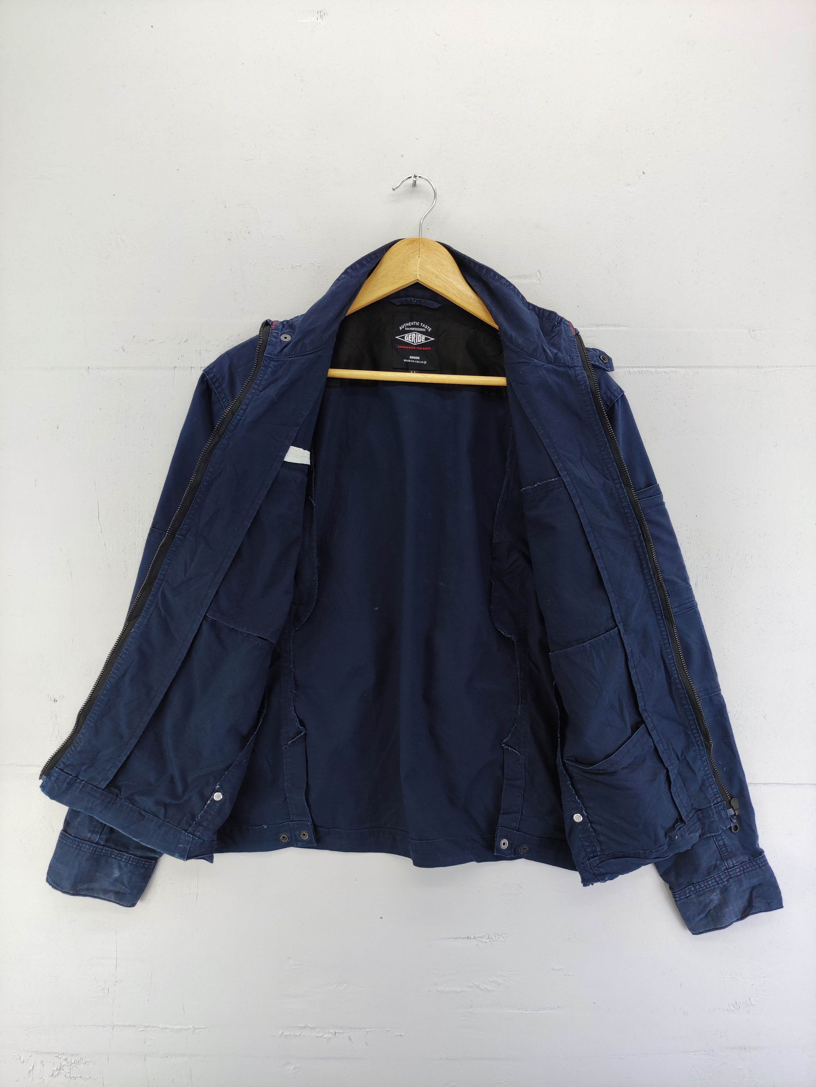 Japanese Brand Geride Work Wear Jacket Zipper Size US M / EU 48-50 / 2 - 5 Thumbnail